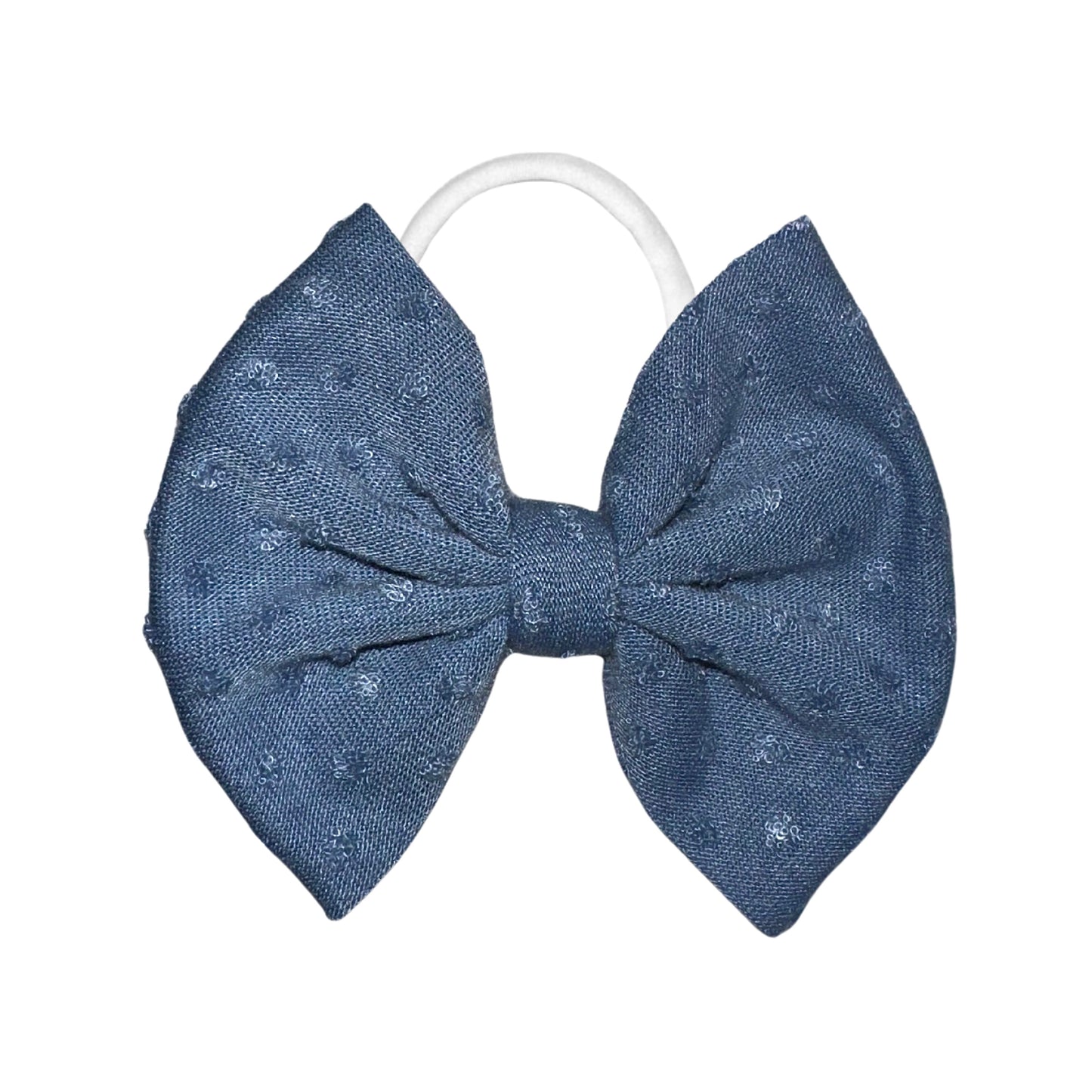 French Blue Nylon Headband