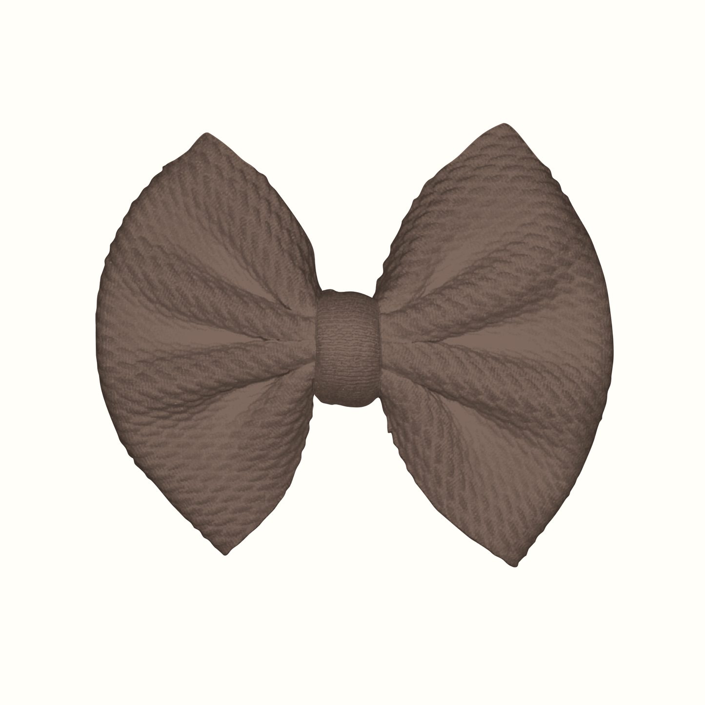 Brown Sugar Clip Bow