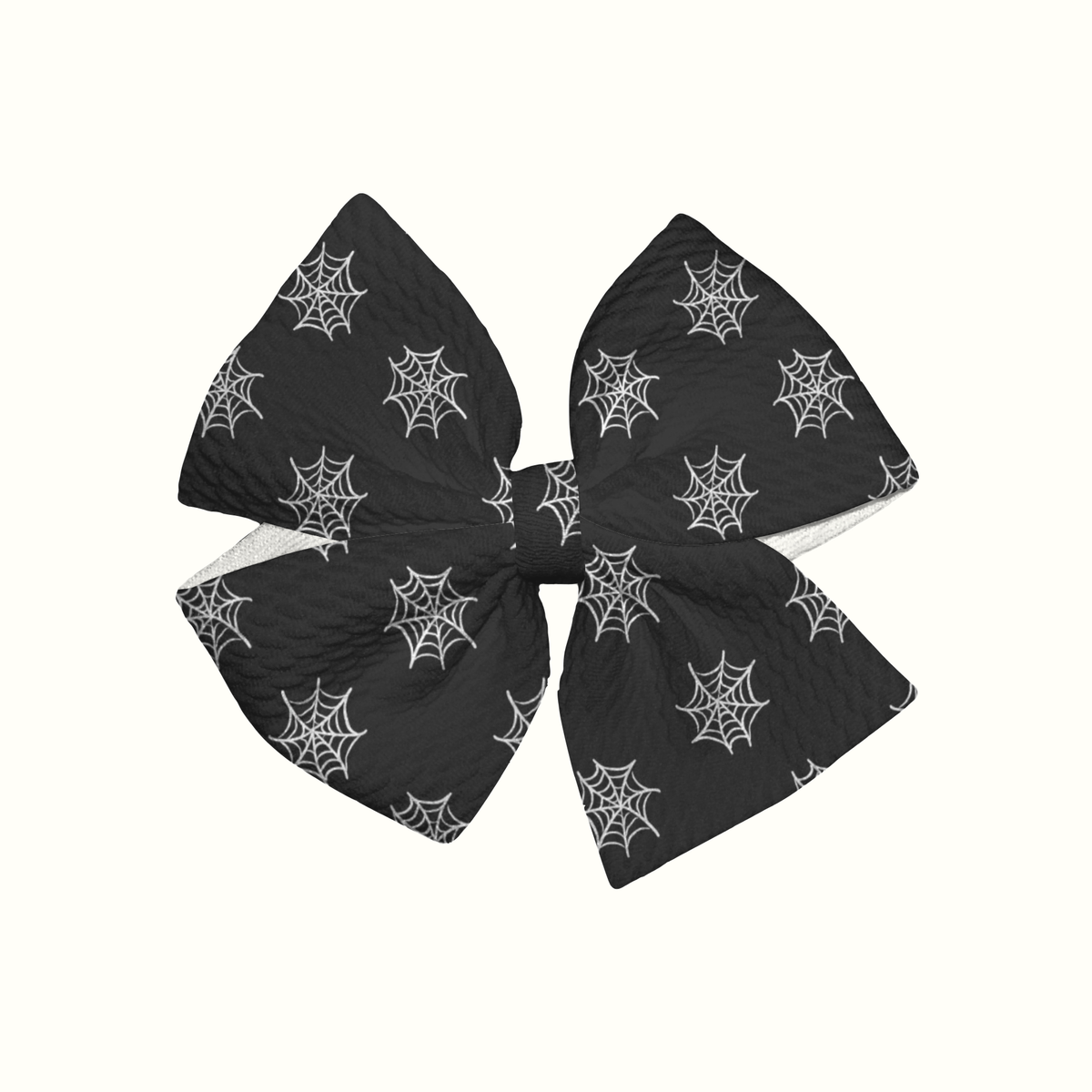In The Spiders Web Pinwheel Clip Bow