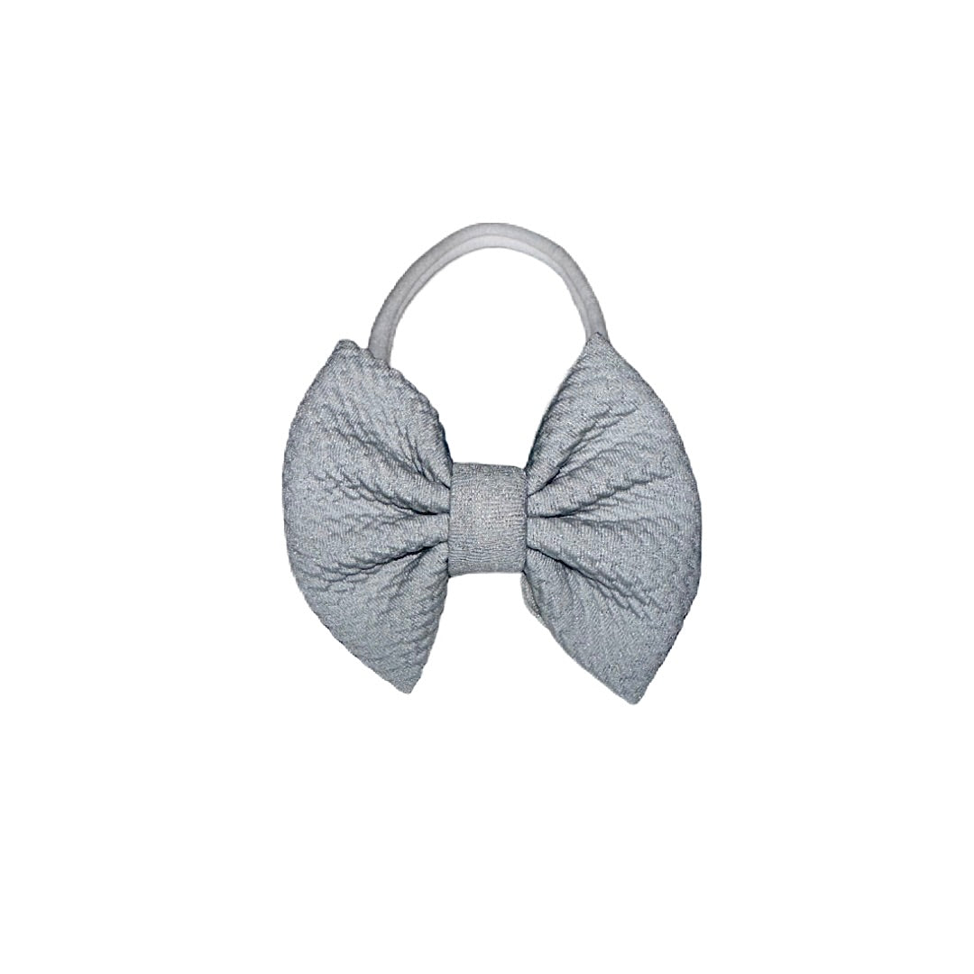 Silver Bells Mini Nylon Headband