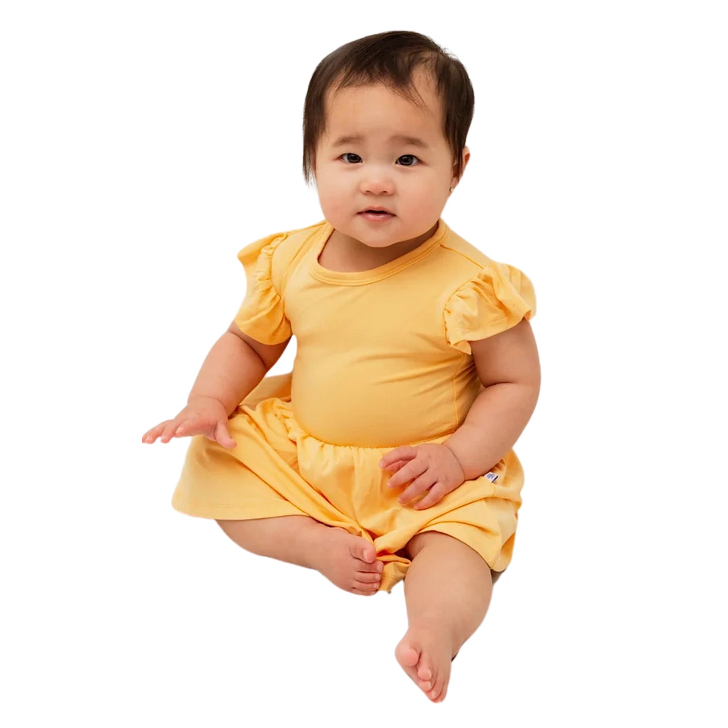 Papaya Bamboo Flutter Dress