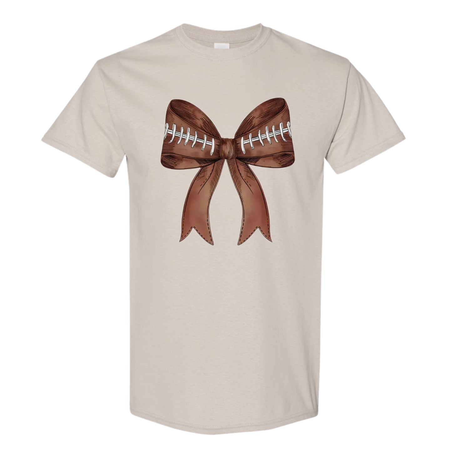 Football Bow T-Shirt
