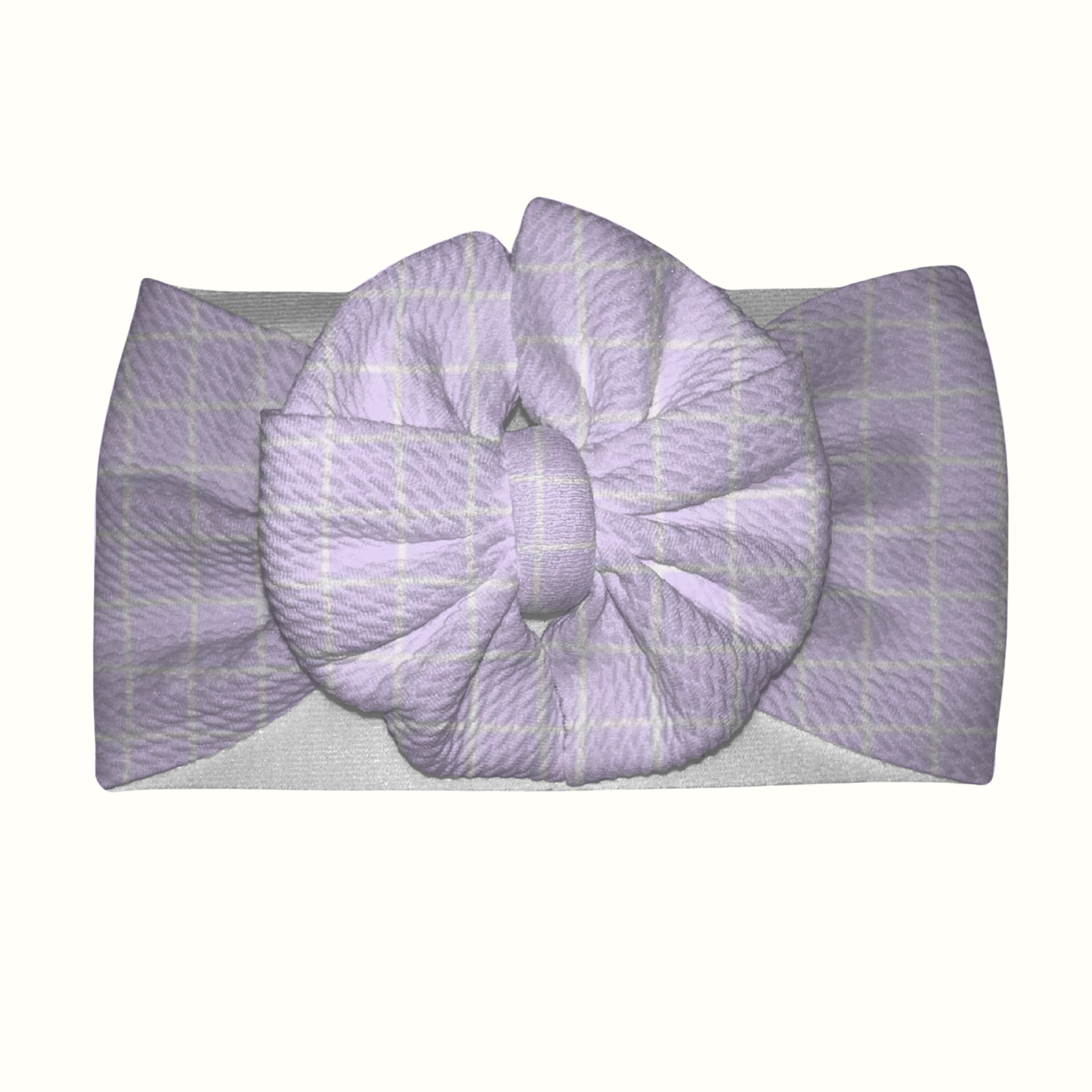 Purple Perfection Messy Headwrap