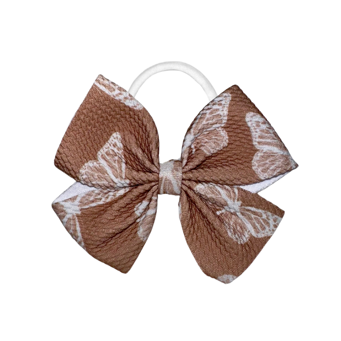 Tuscan Butterflies Pinwheel Nylon Headband