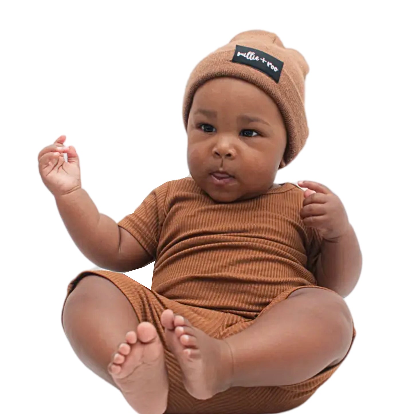 Burk Ribbed Bamboo Short Set