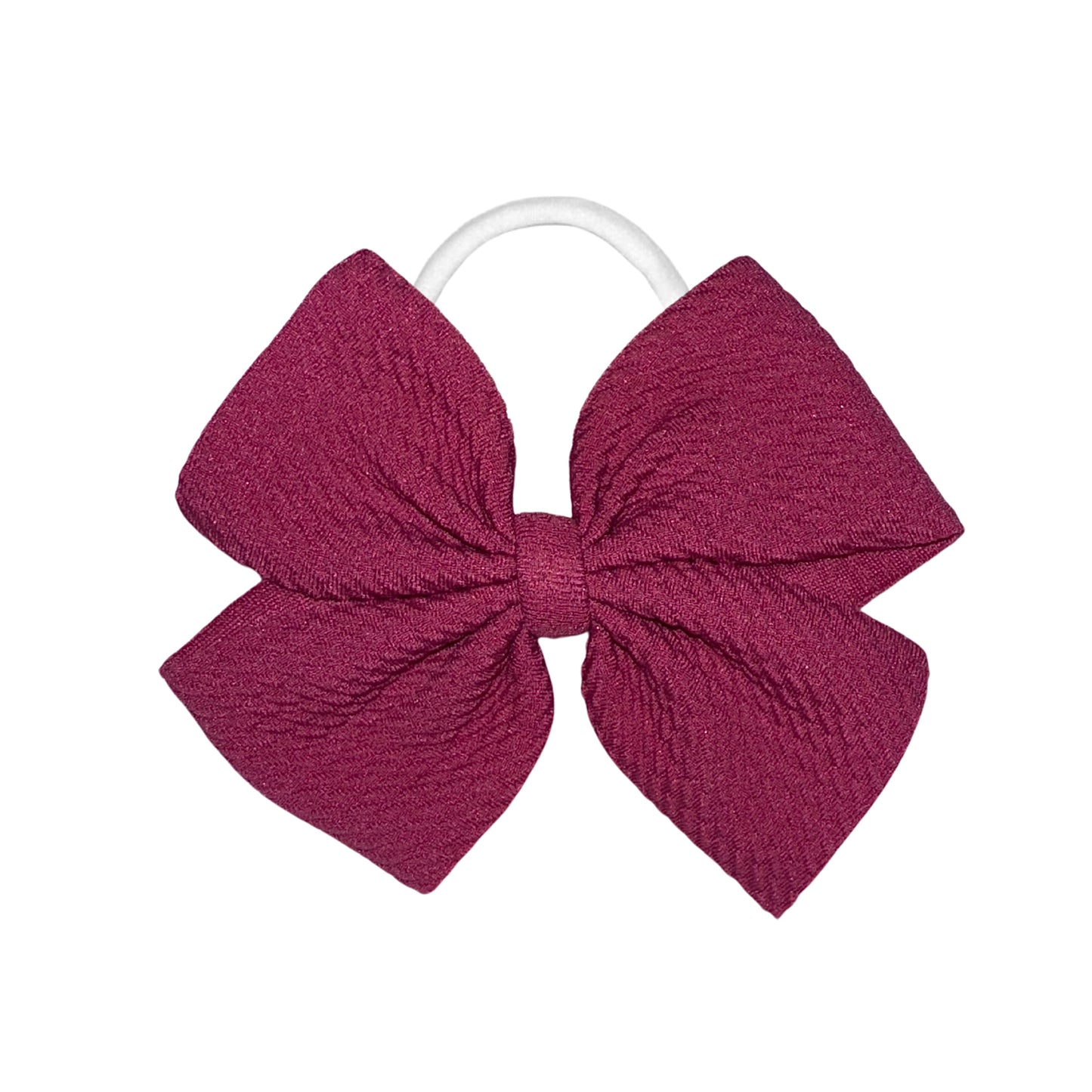 Royal Plum Pinwheel Nylon Headband