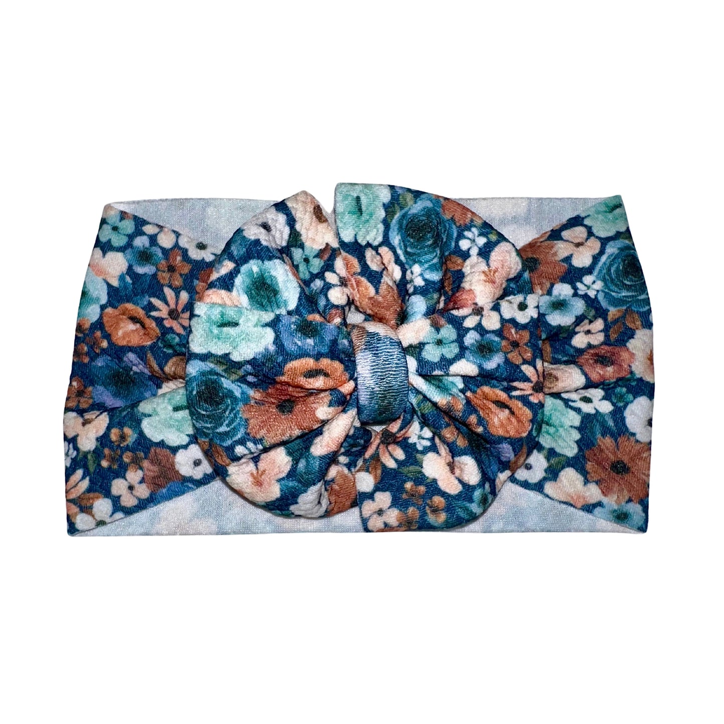 Dusk Blooms Messy Headwrap