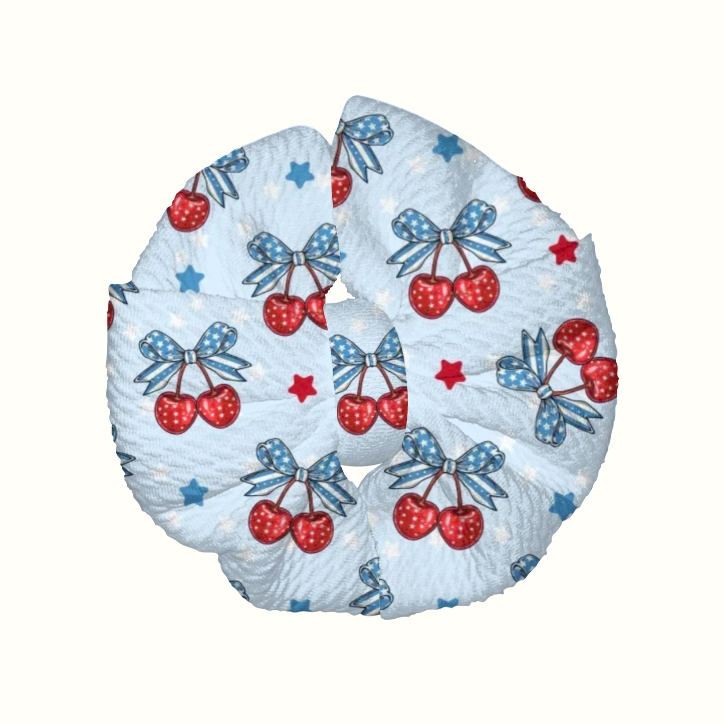 All American Girl Messy Clip Bow