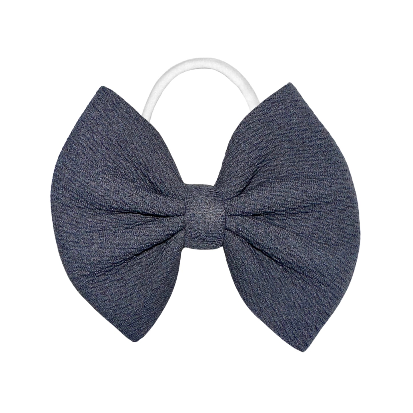 Charcoal Grey Nylon Headband