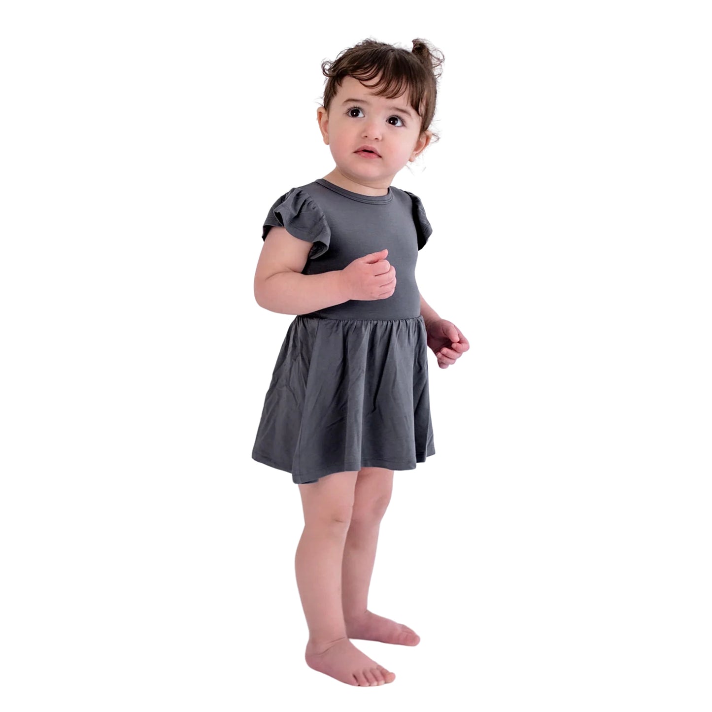 Twilight Bamboo Flutter Dress