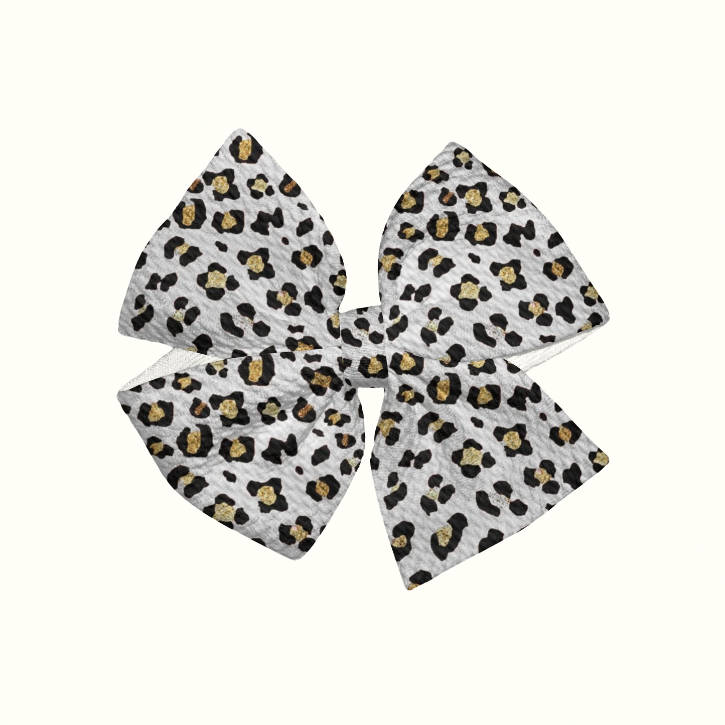 Wild Heart Pinwheel Clip Bow