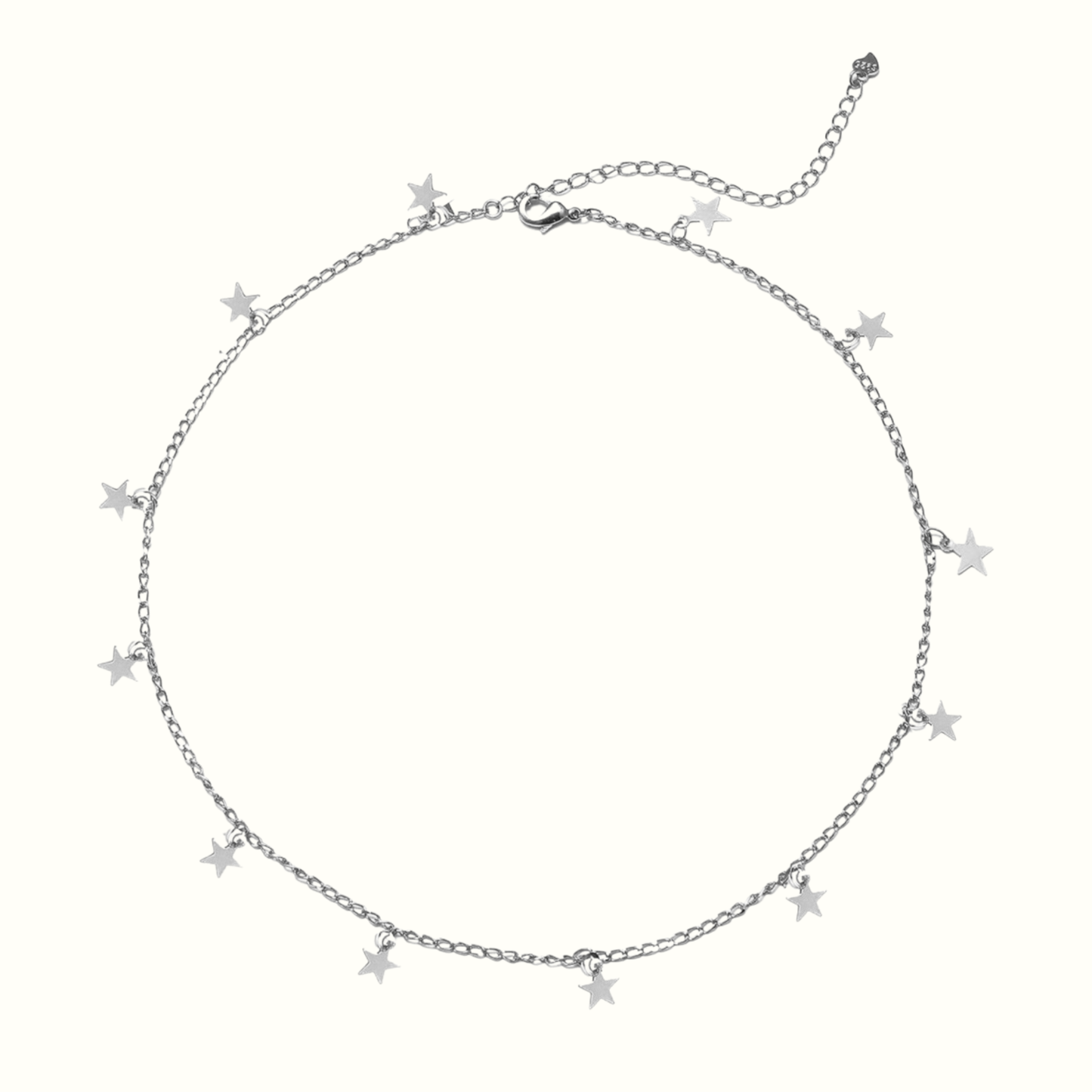 Silver Star Necklace