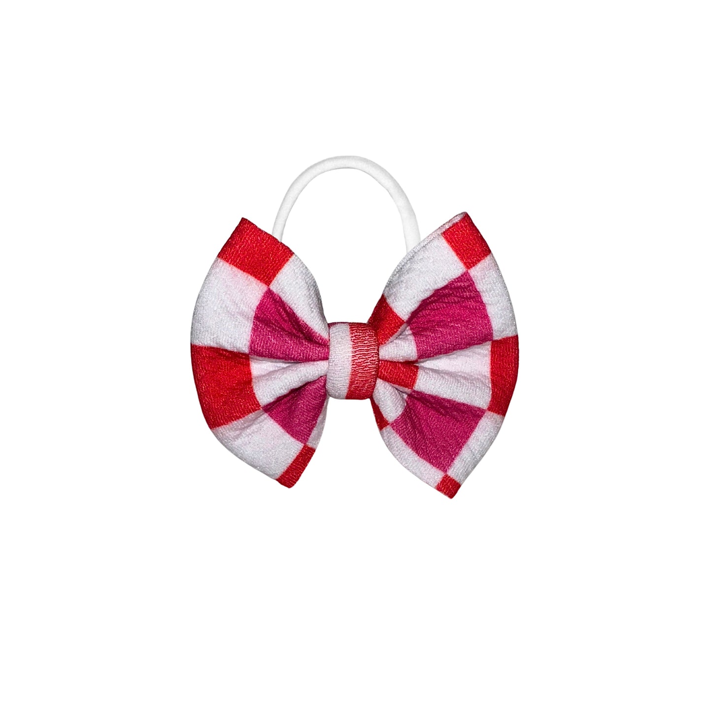 Lovely Checks Mini Nylon Headband