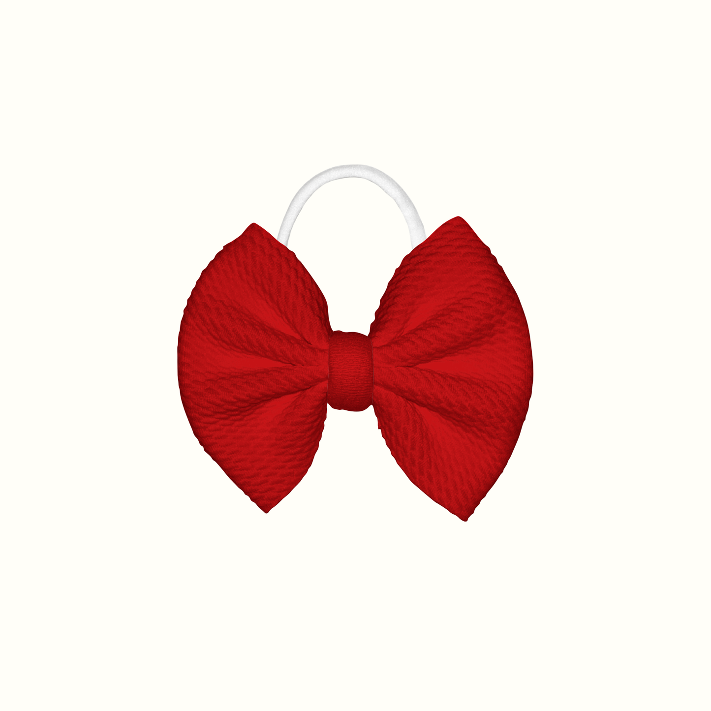 Rosey Red Mini Nylon Headband