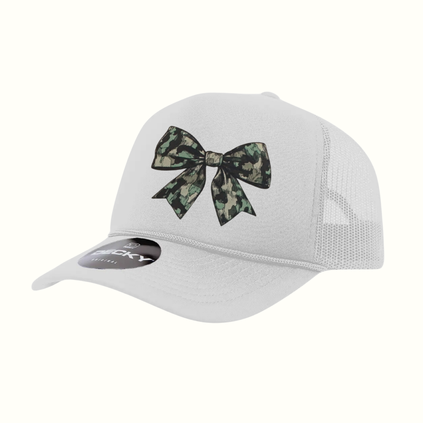 Camo Bow Trucker Hat