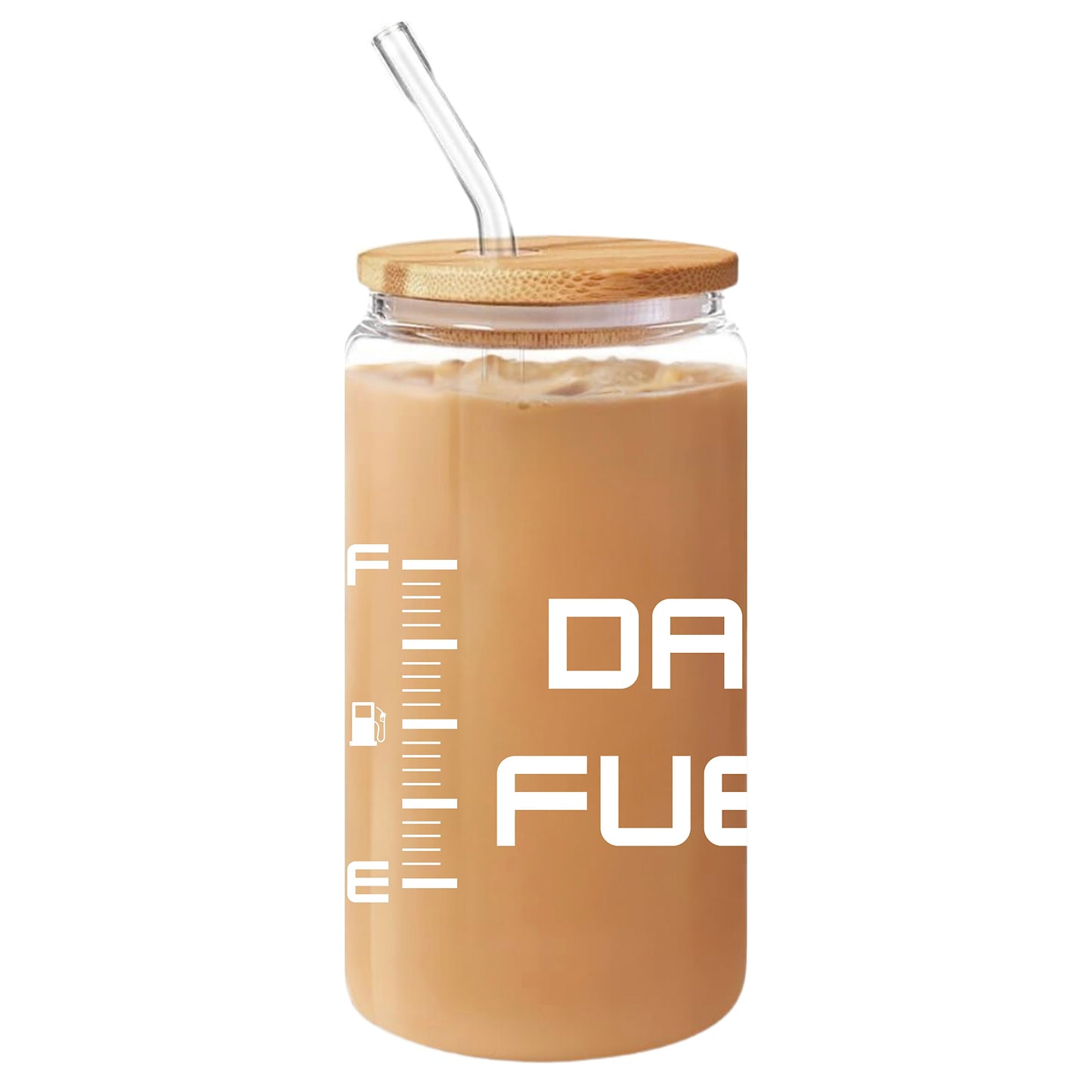Dad Fuel Glass Cup