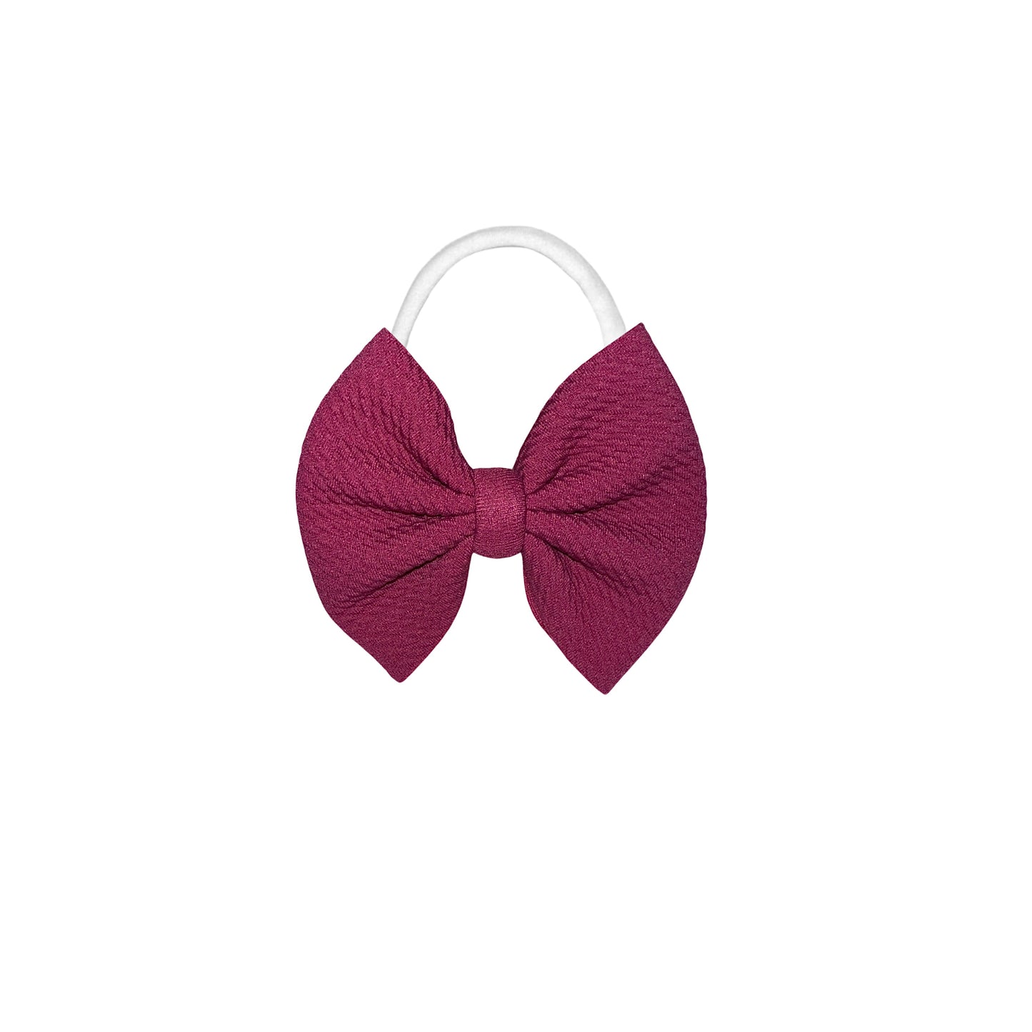 Royal Plum Mini Nylon Headband