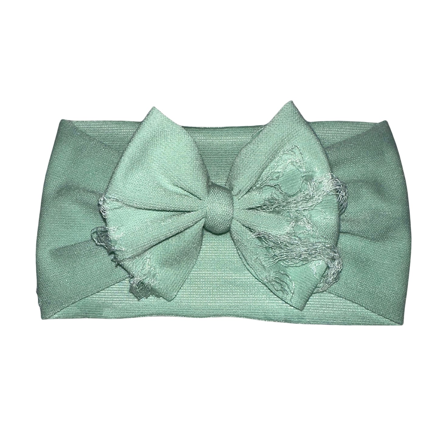 Distressed Mint Headwrap