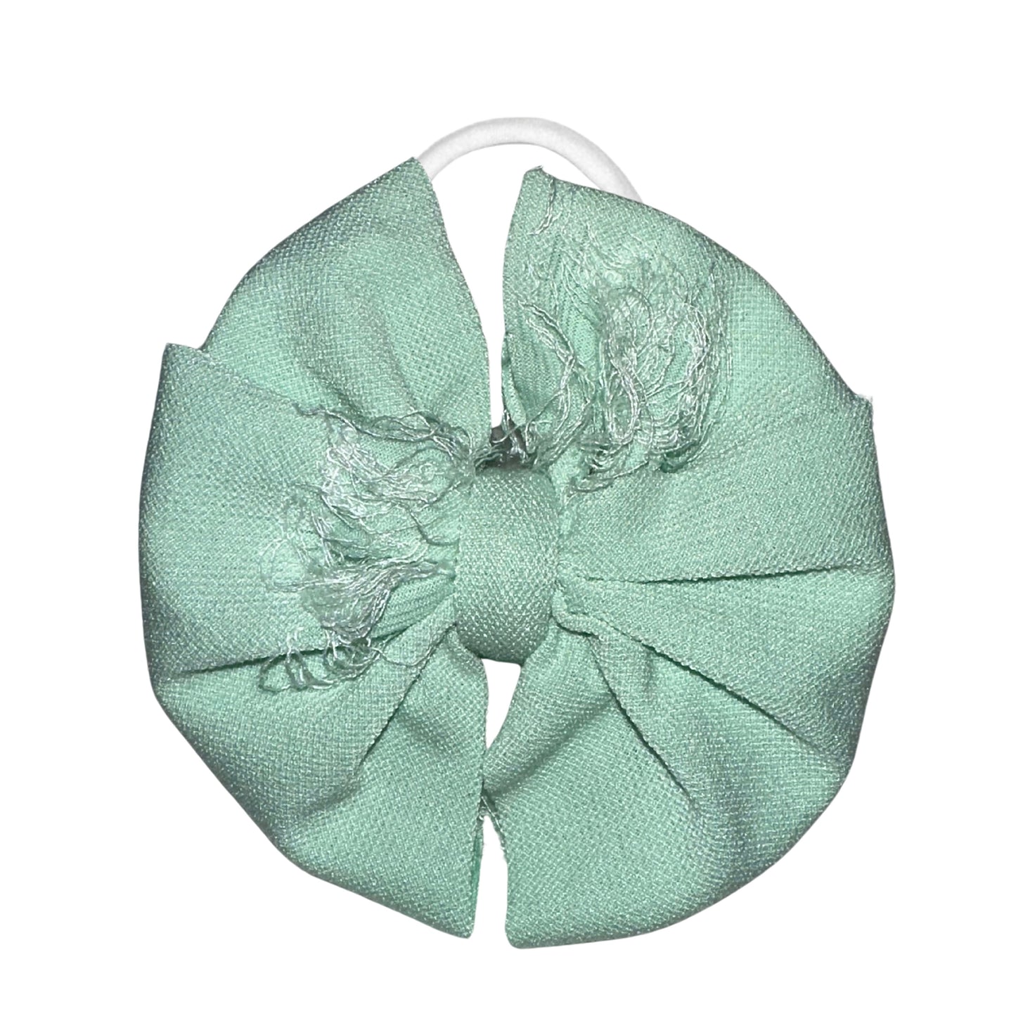 Distressed Mint Messy Nylon Headband