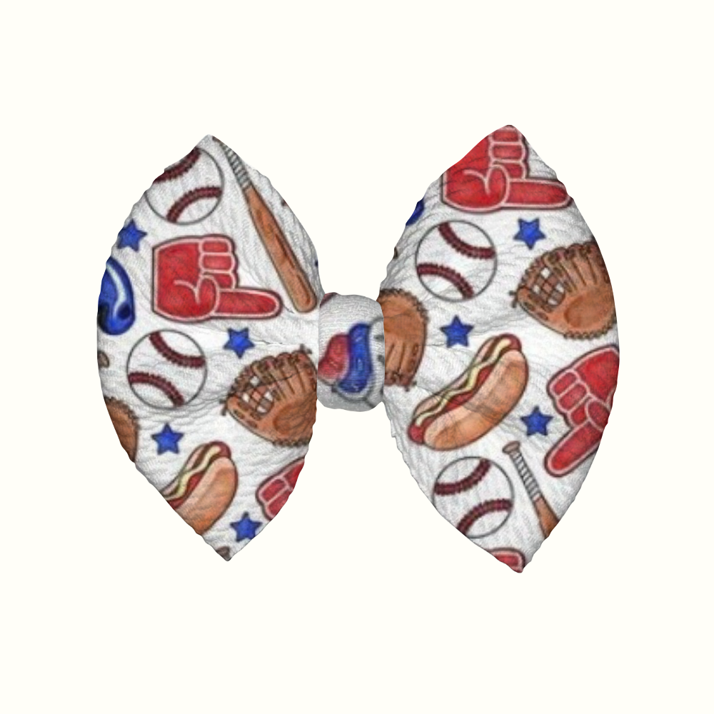 Ballgame Clip Bow