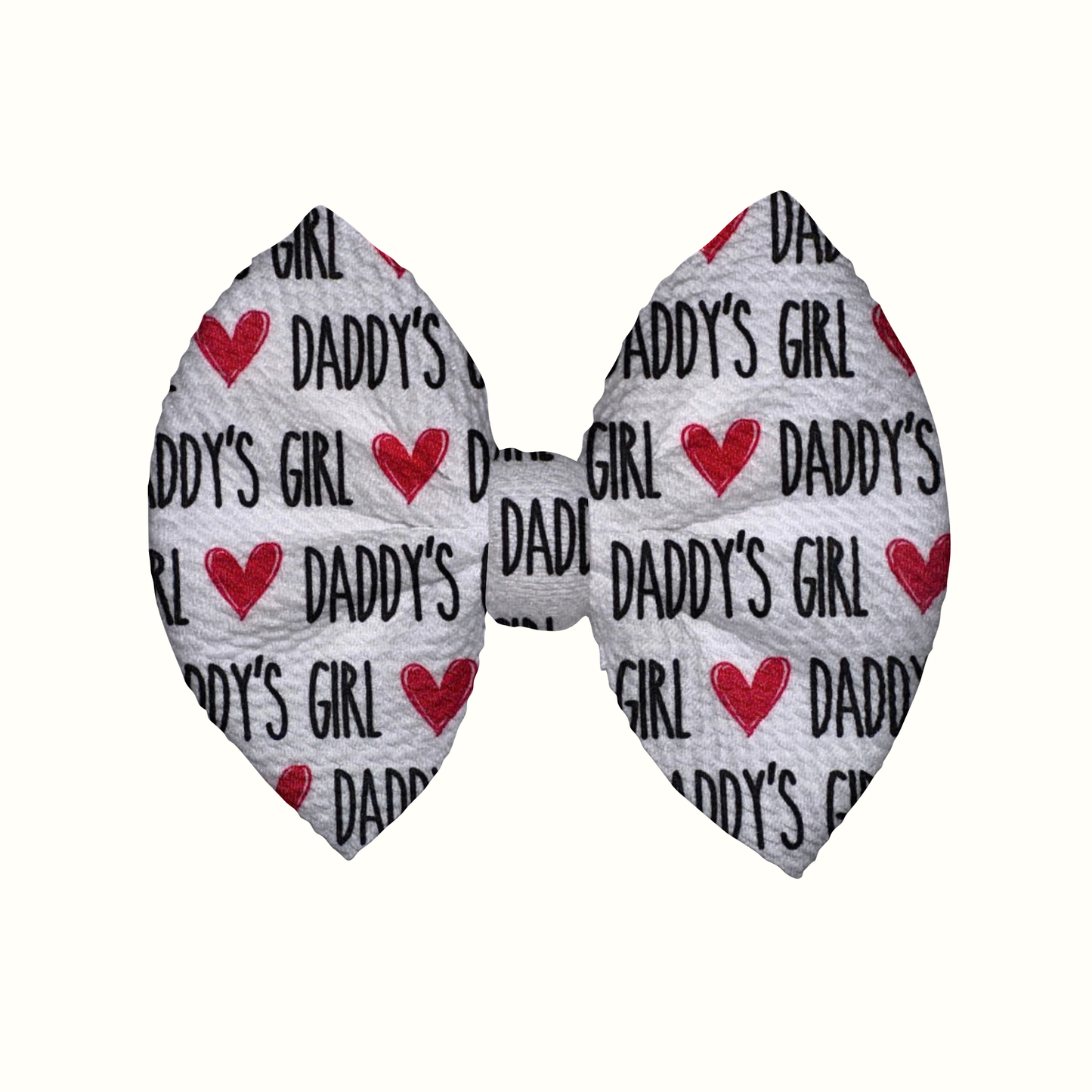 Daddy’s Girl Clip Bow