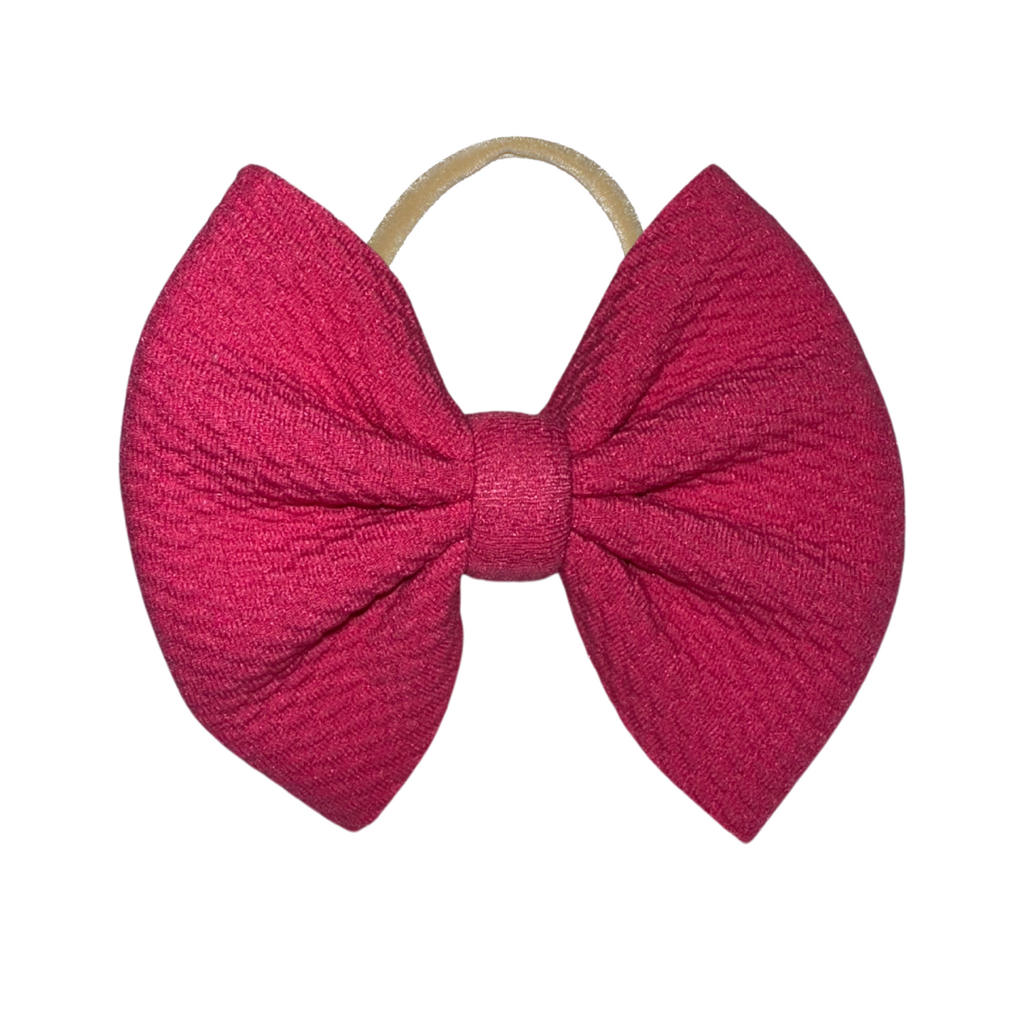 Pink Ruby Nylon Headband