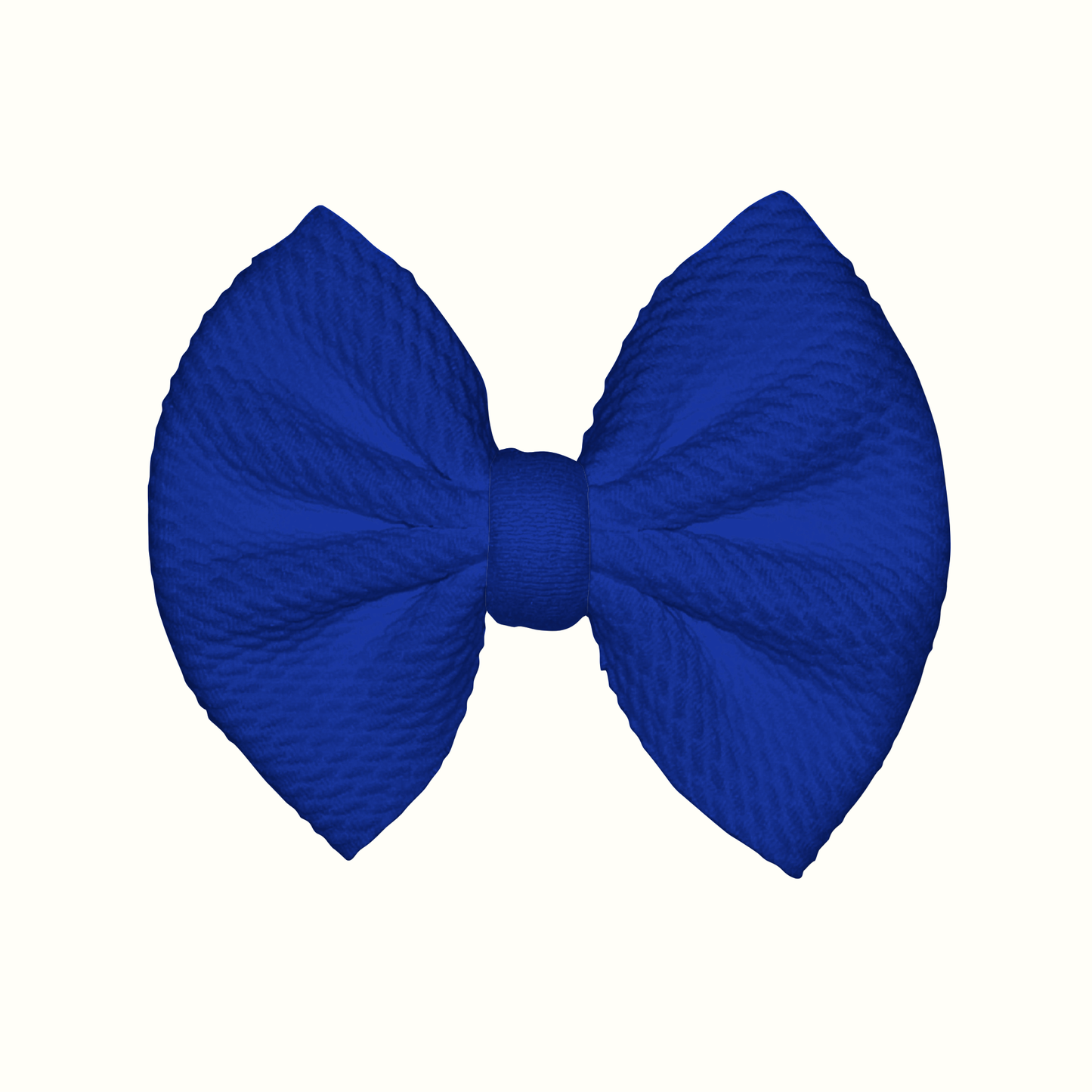 Light It Up Blue Clip Bow