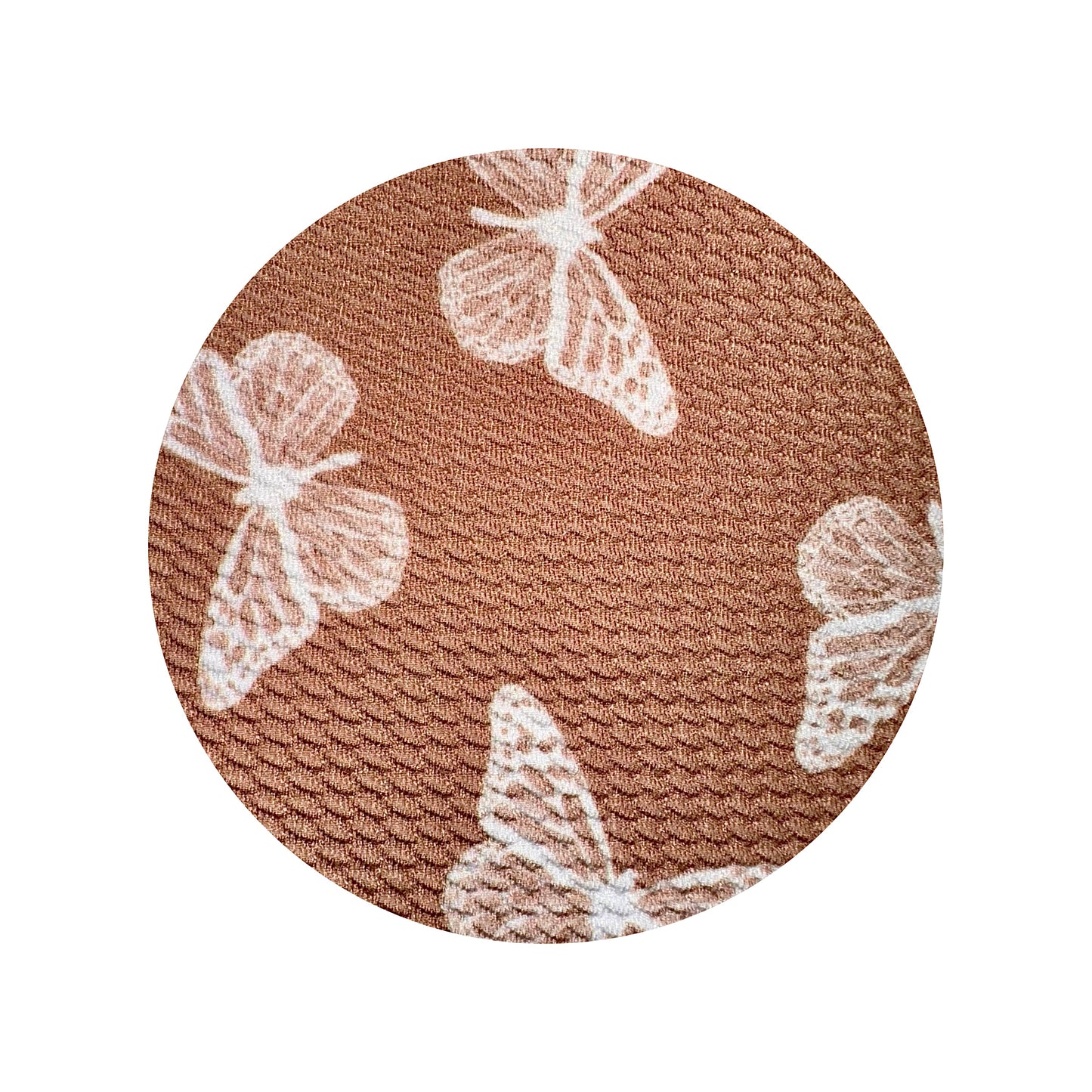 Tuscan Butterflies Pinwheel Nylon Headband
