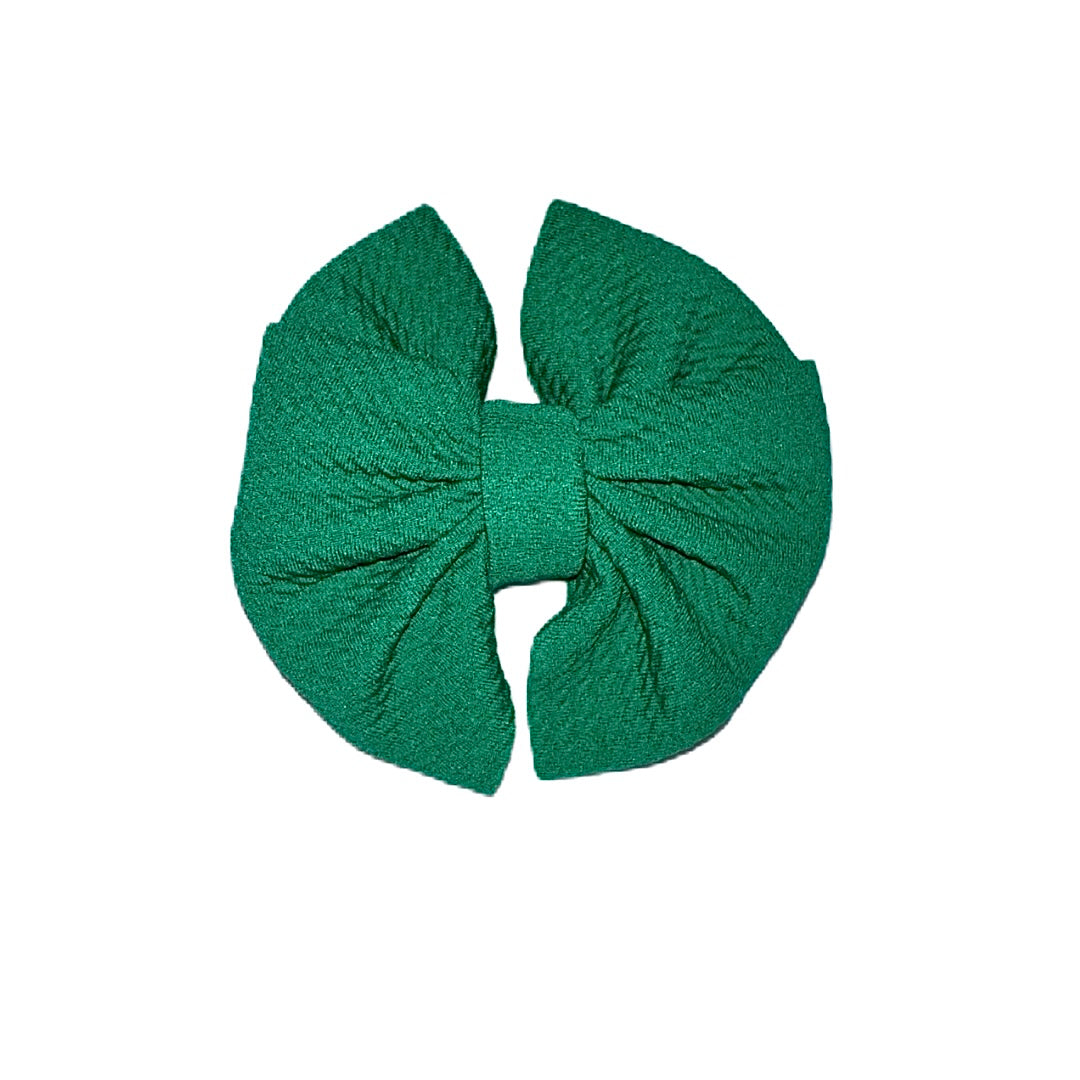 Oh Christmas Tree Messy Clip Bow