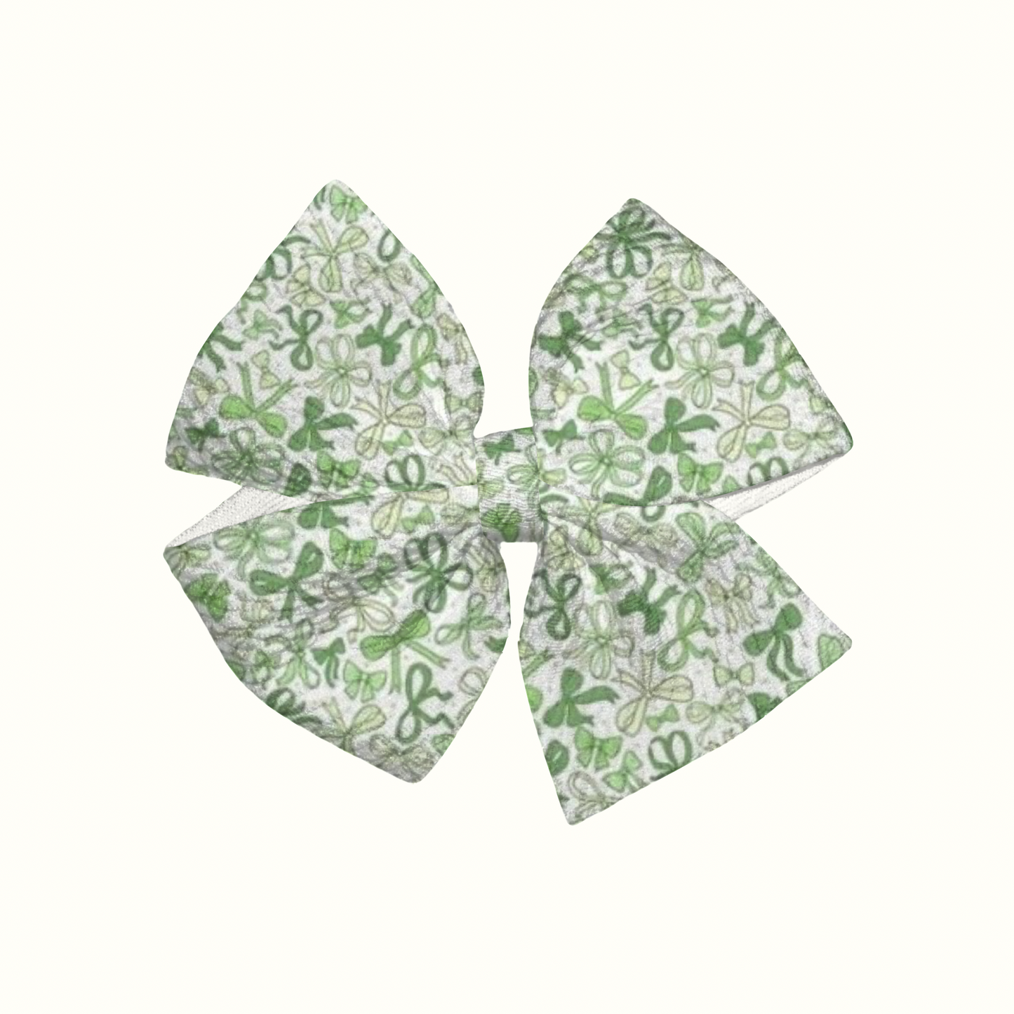 Luck Of The Bow Pinwheel Clip Bow