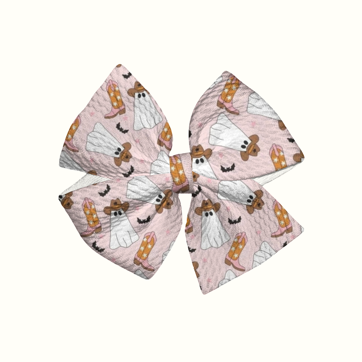 Boot Scootin’ Boogie Pinwheel Clip Bow