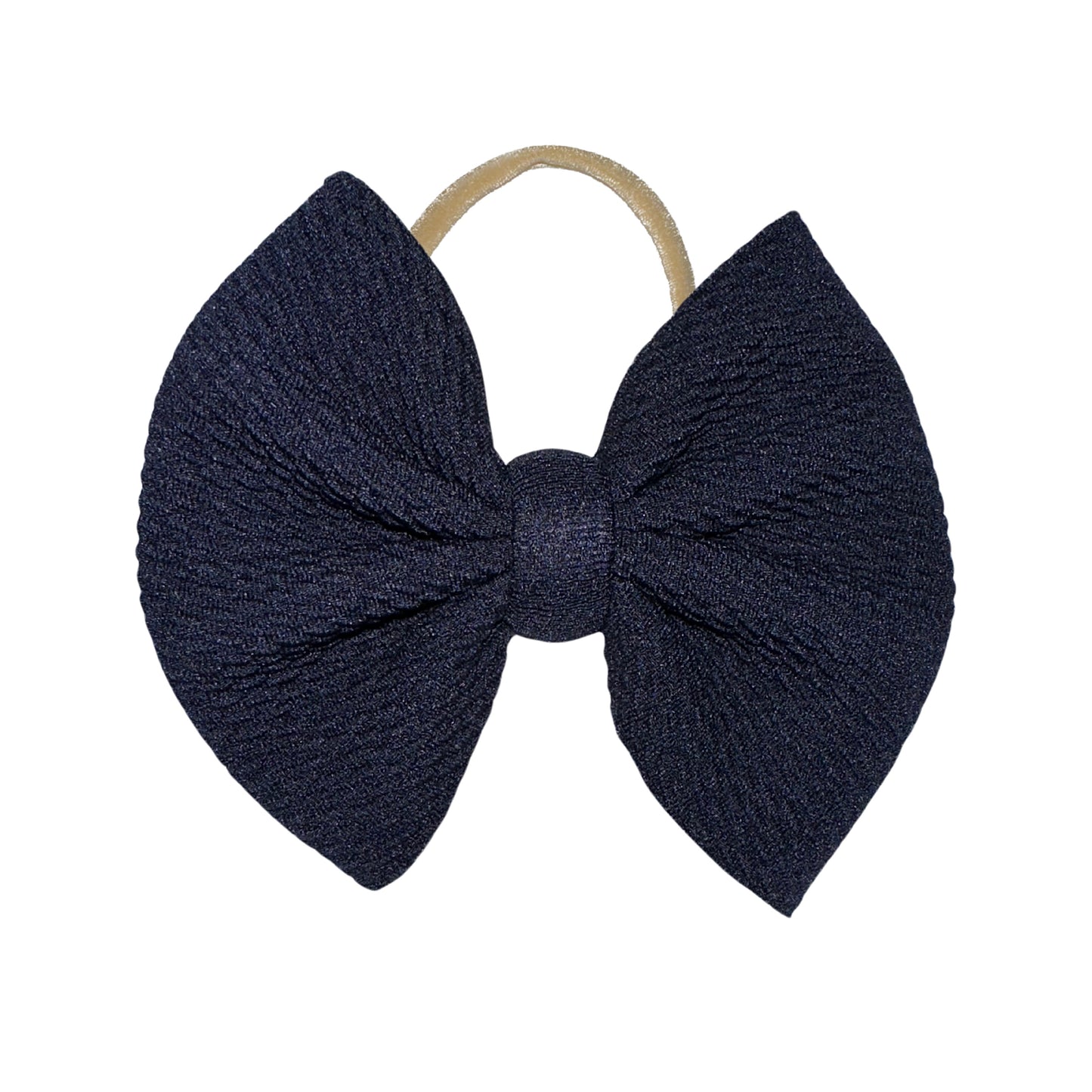 Navy Nylon Headband