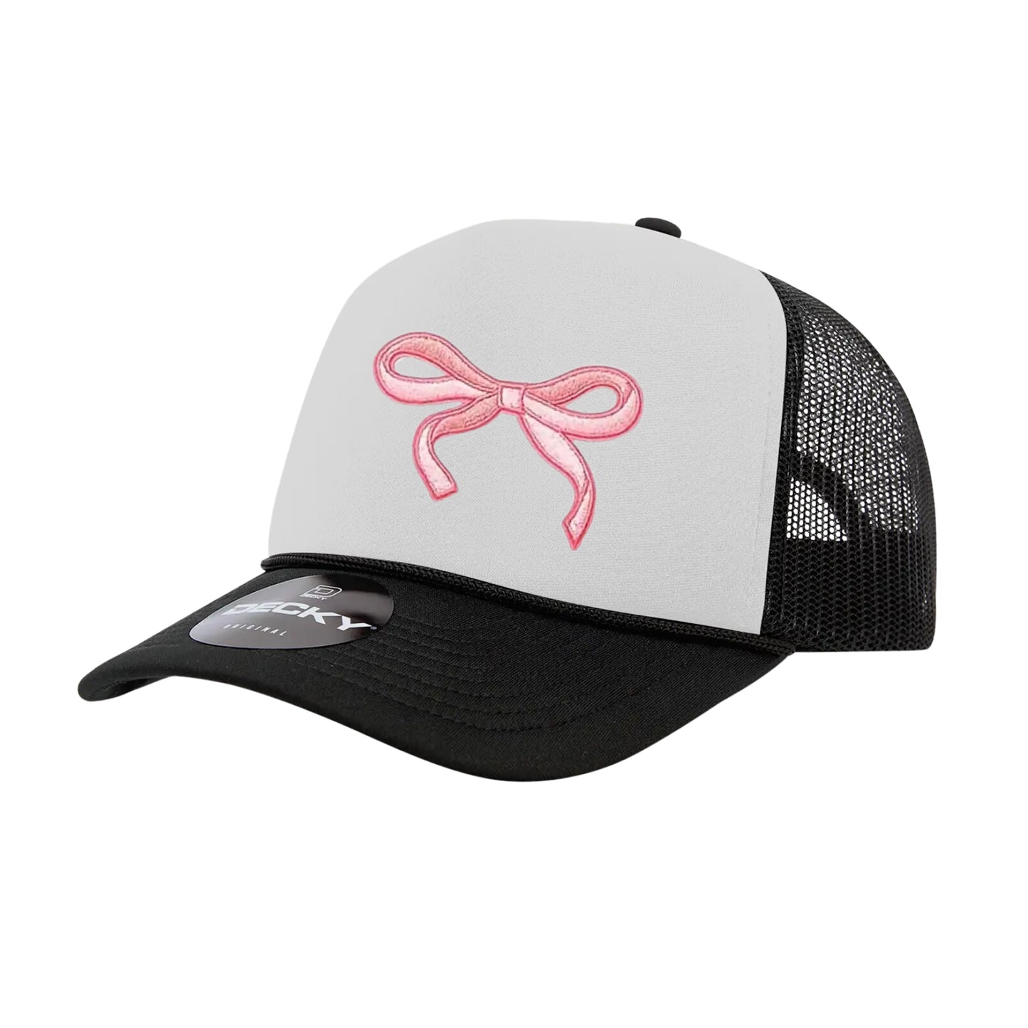 Pink Bow Trucker Hat