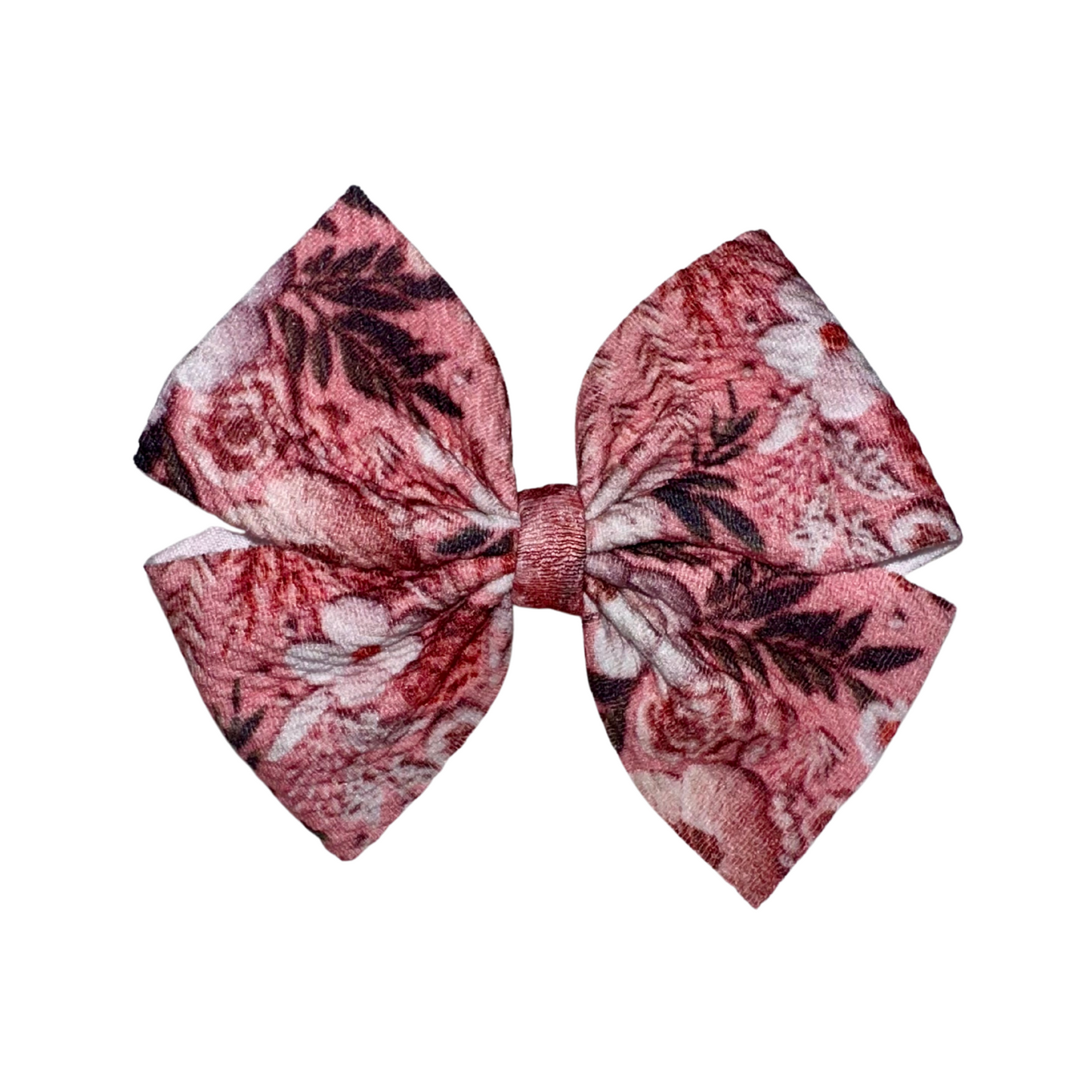 Choose To Bloom Pinwheel Clip Bow
