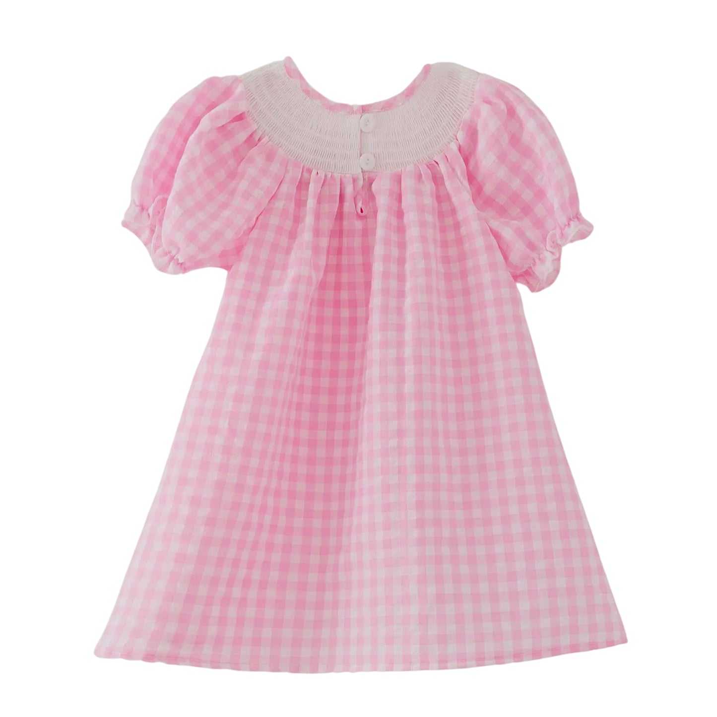 Pink Farm Smocked Dress