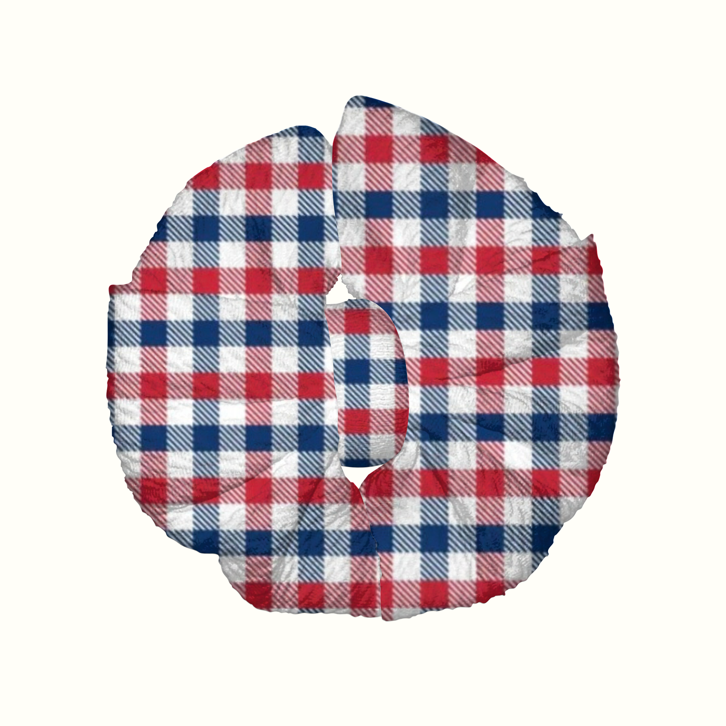 Patriotic Picnic Messy Clip Bow