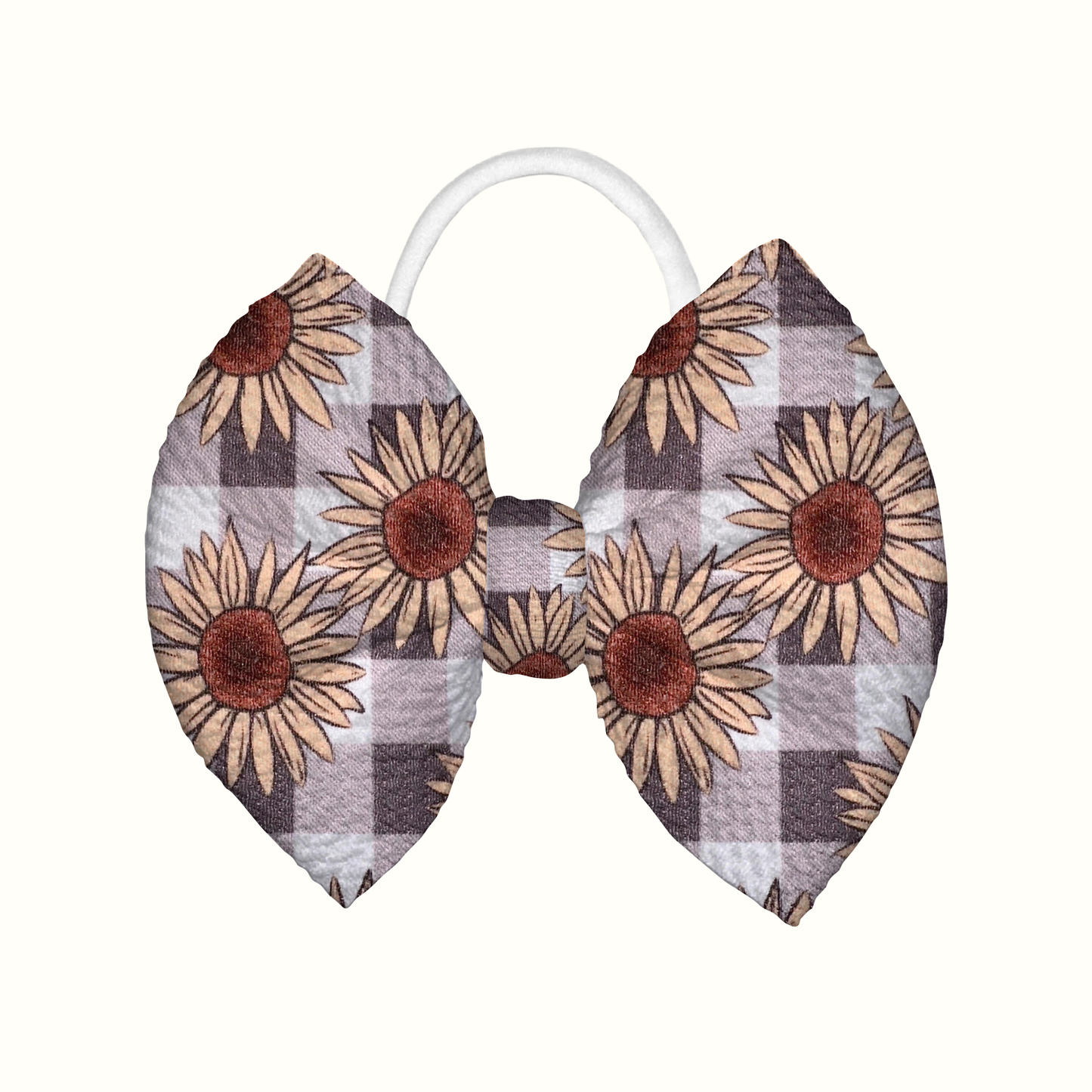Sunflower Harvest Nylon Headband