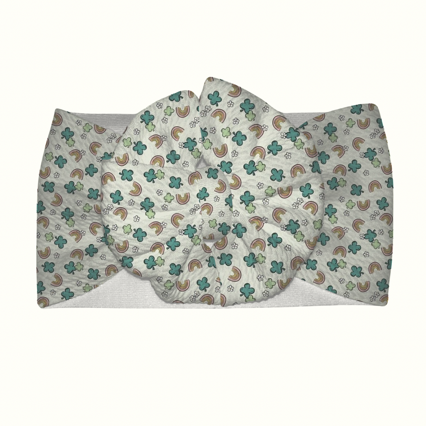 Clover The Rainbow Messy Headwrap