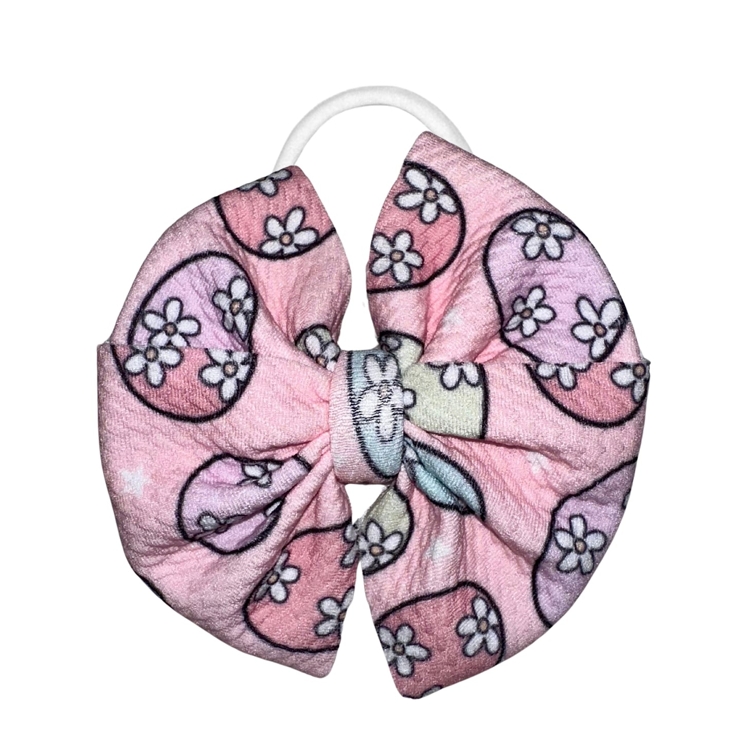 Egg Hunt Messy Nylon Headband