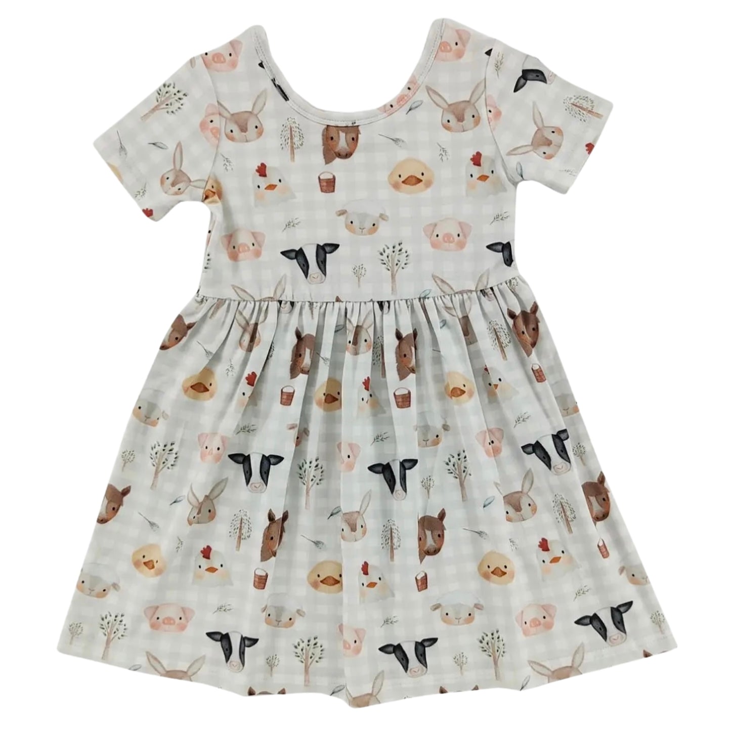 Farm Friends Bamboo Twirl Dress