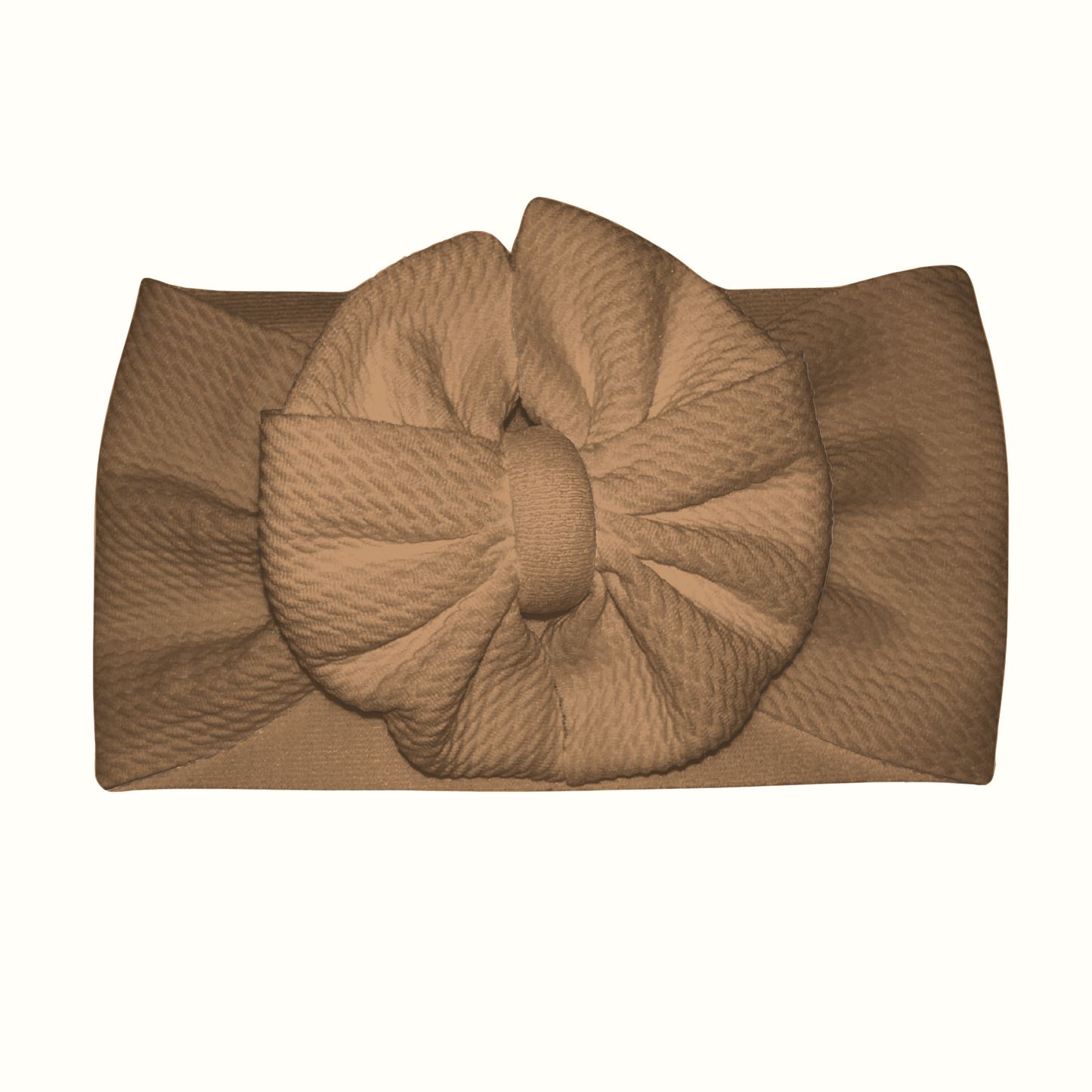 Taupe Messy Headwrap