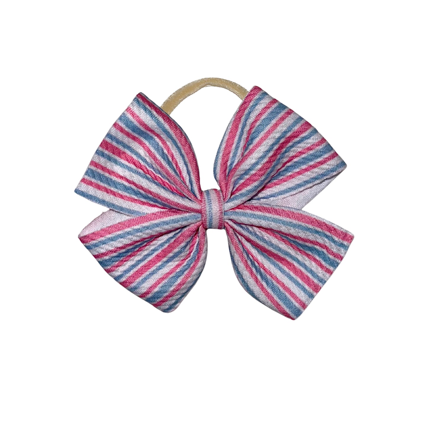 Hello World Pinwheel Nylon Headband