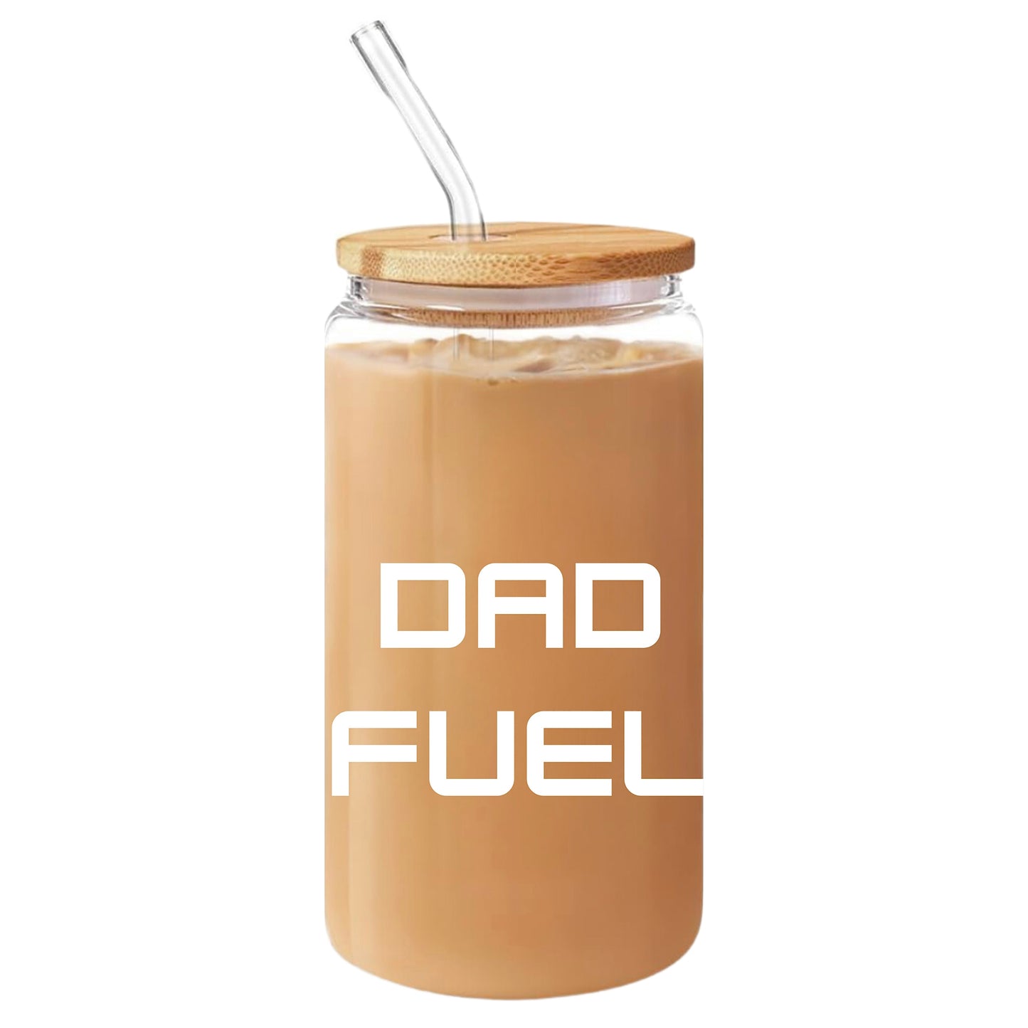 Dad Fuel Glass Cup