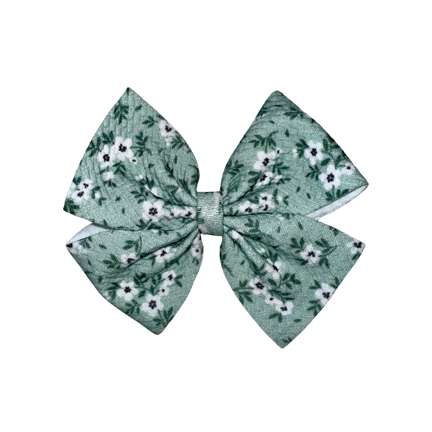 Mystic Meadow Pinwheel Clip Bow