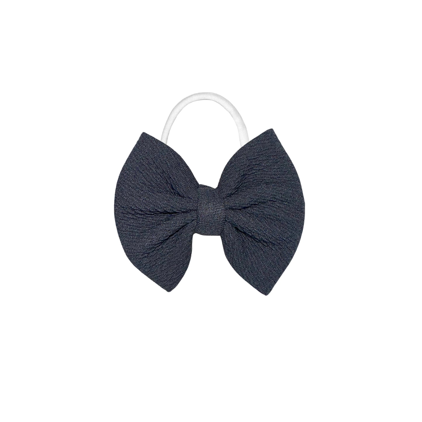 Charcoal Grey Mini Nylon Headband