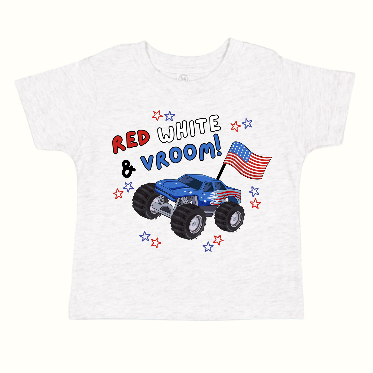 Red, White & Vroom T-Shirt