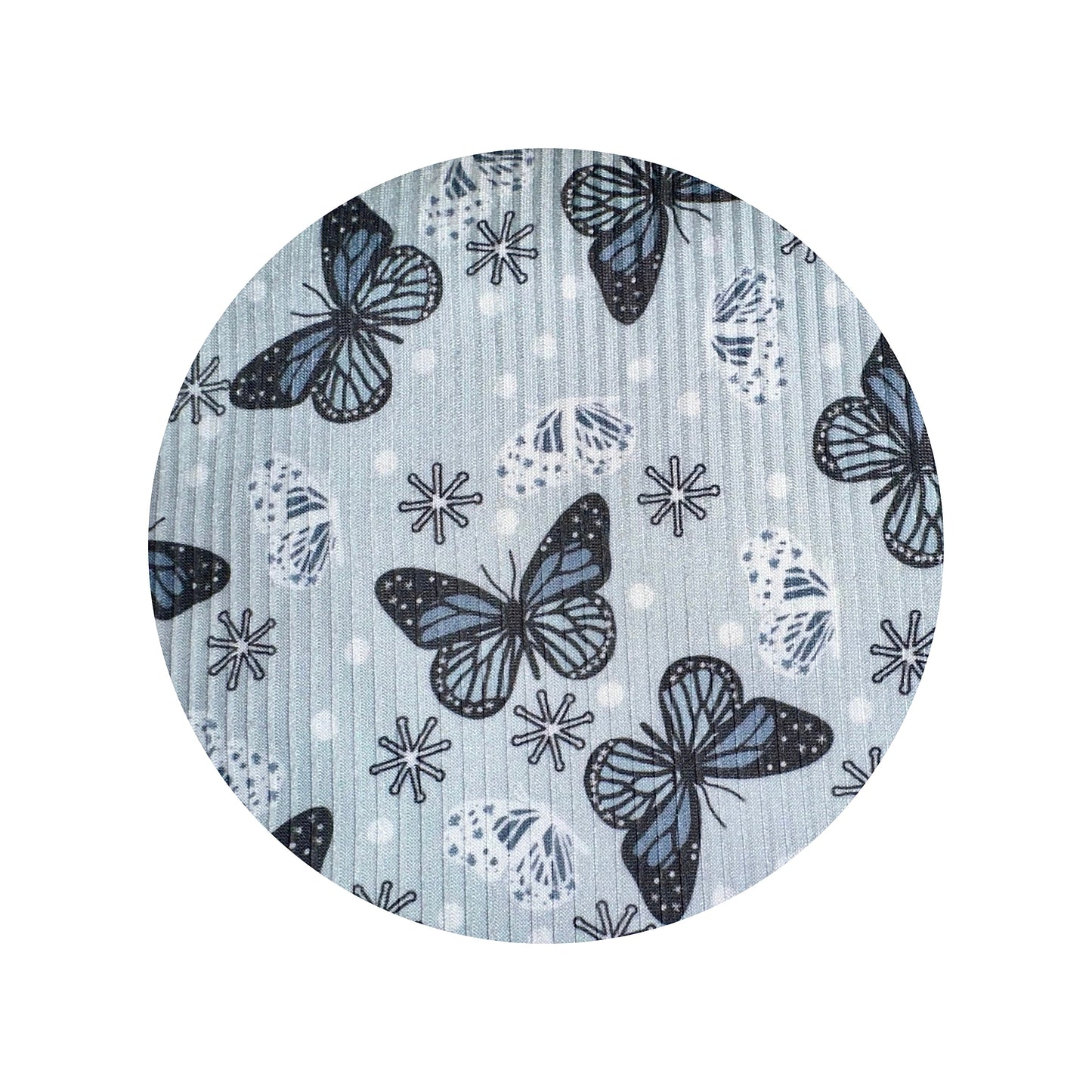 Butterfly Beauty Pinwheel Nylon Headband