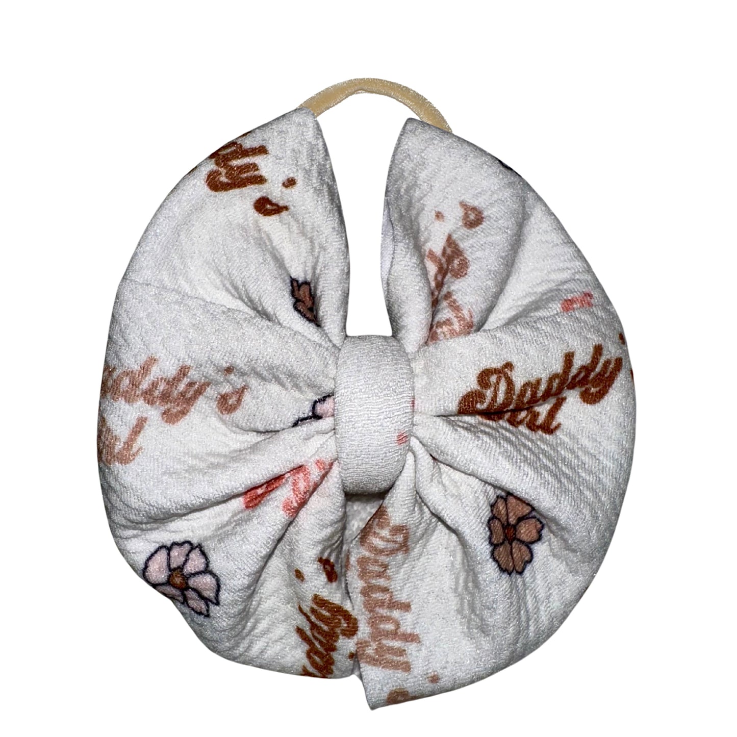 Daddy’s Girl Messy Nylon Headband