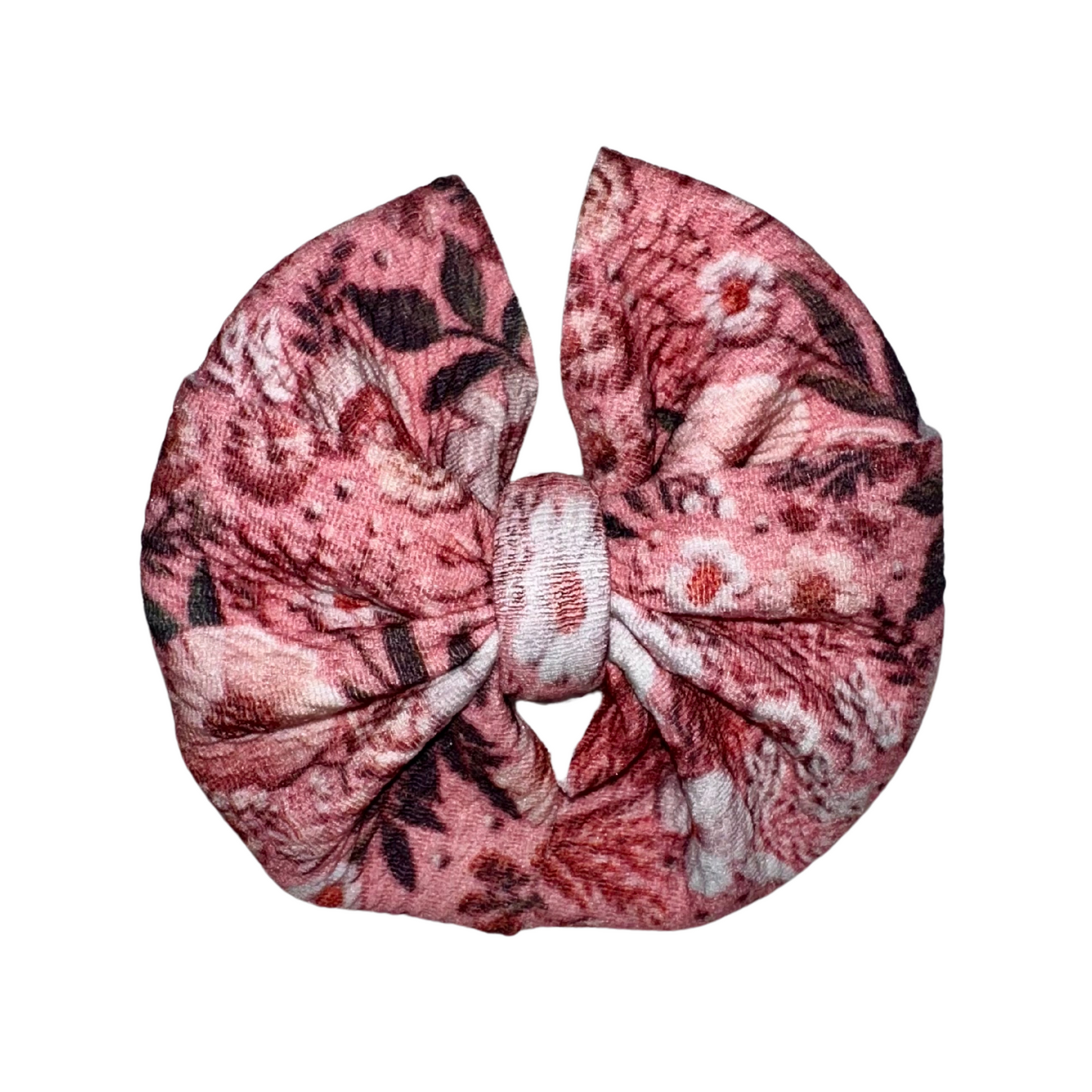 Choose To Bloom Messy Clip Bow