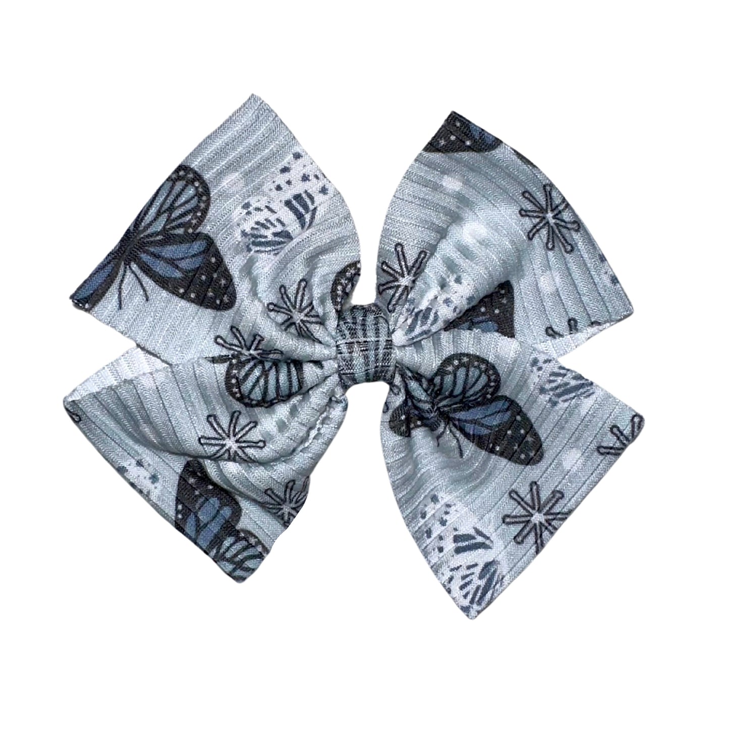 Butterfly Beauty Pinwheel Clip Bow